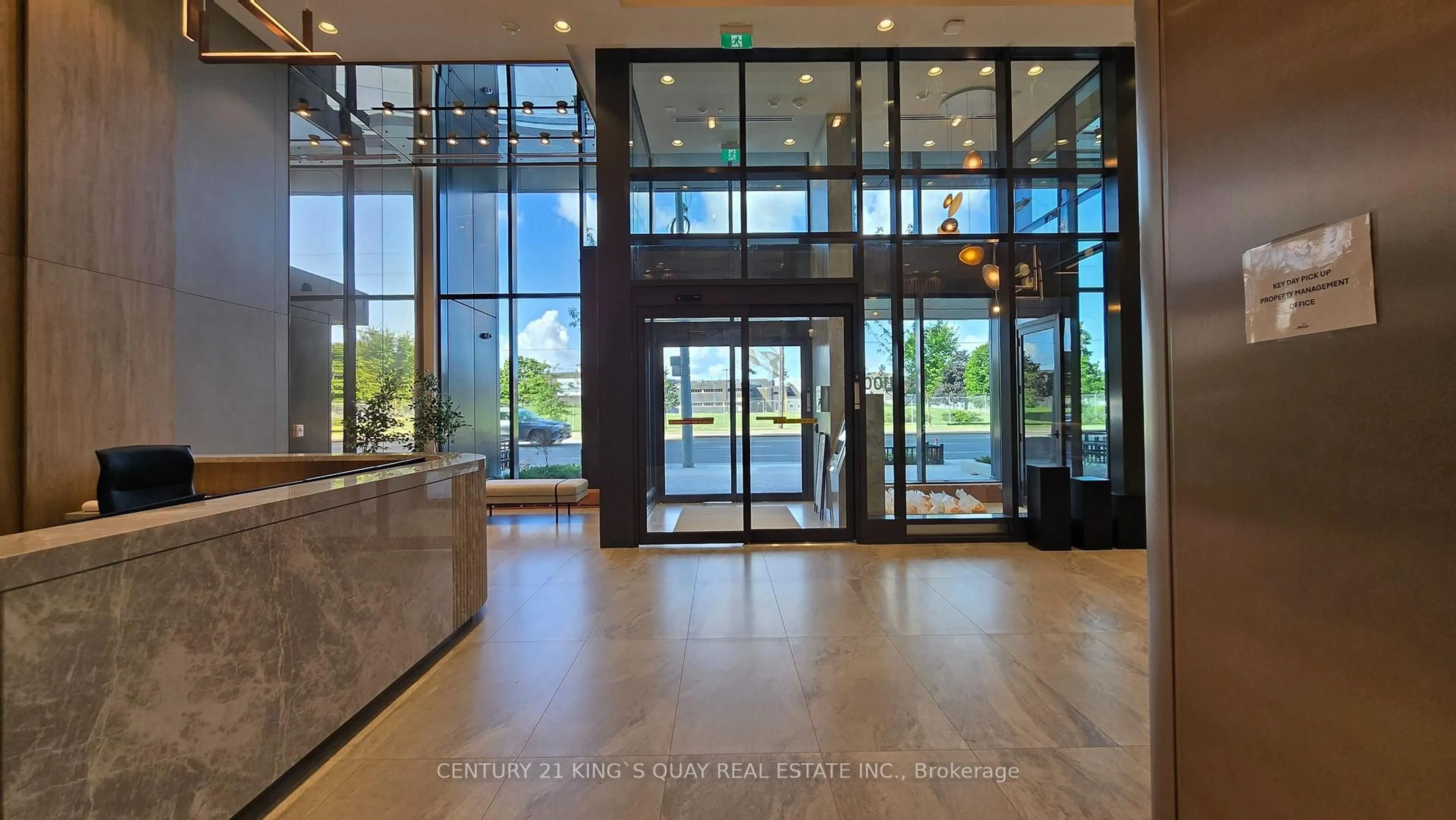 Indoor foyer for 1100 Sheppard Ave #236, Toronto Ontario M3K 0E4