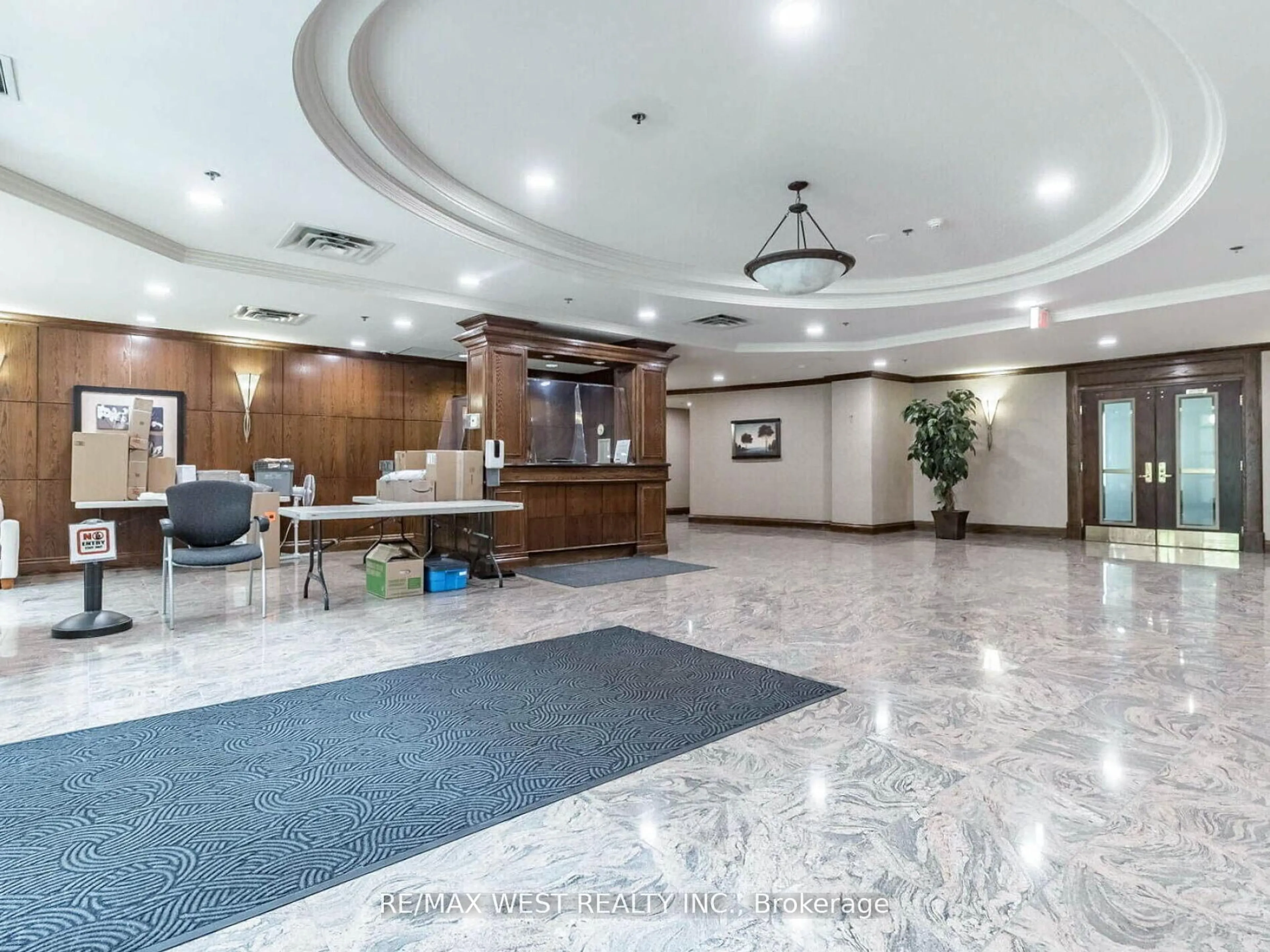 Lobby for 9 Michael Power Pl #101, Toronto Ontario M9A 0A5