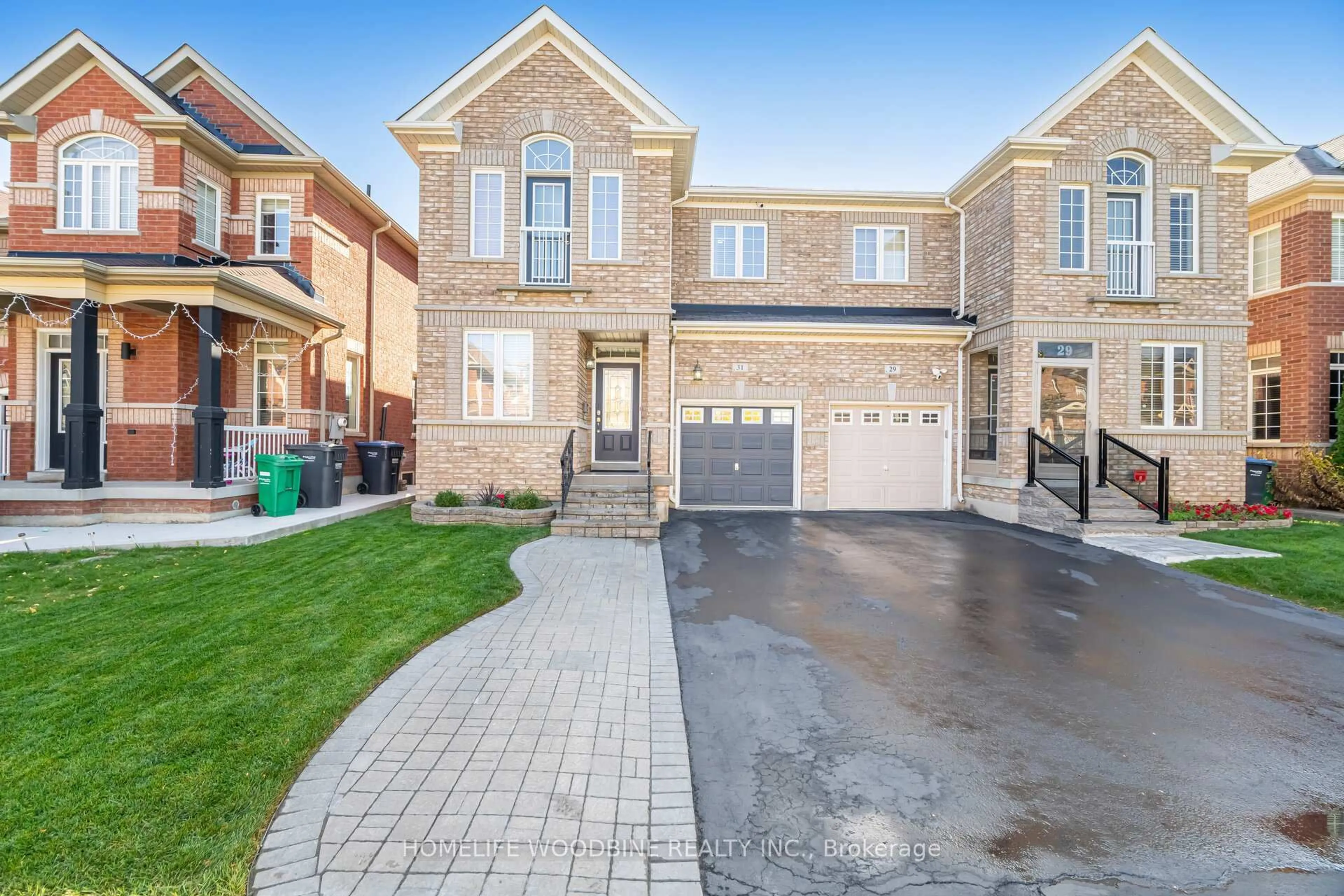 Home with brick exterior material, street for 31 Boundbrook Dr, Brampton Ontario L7A 0M1