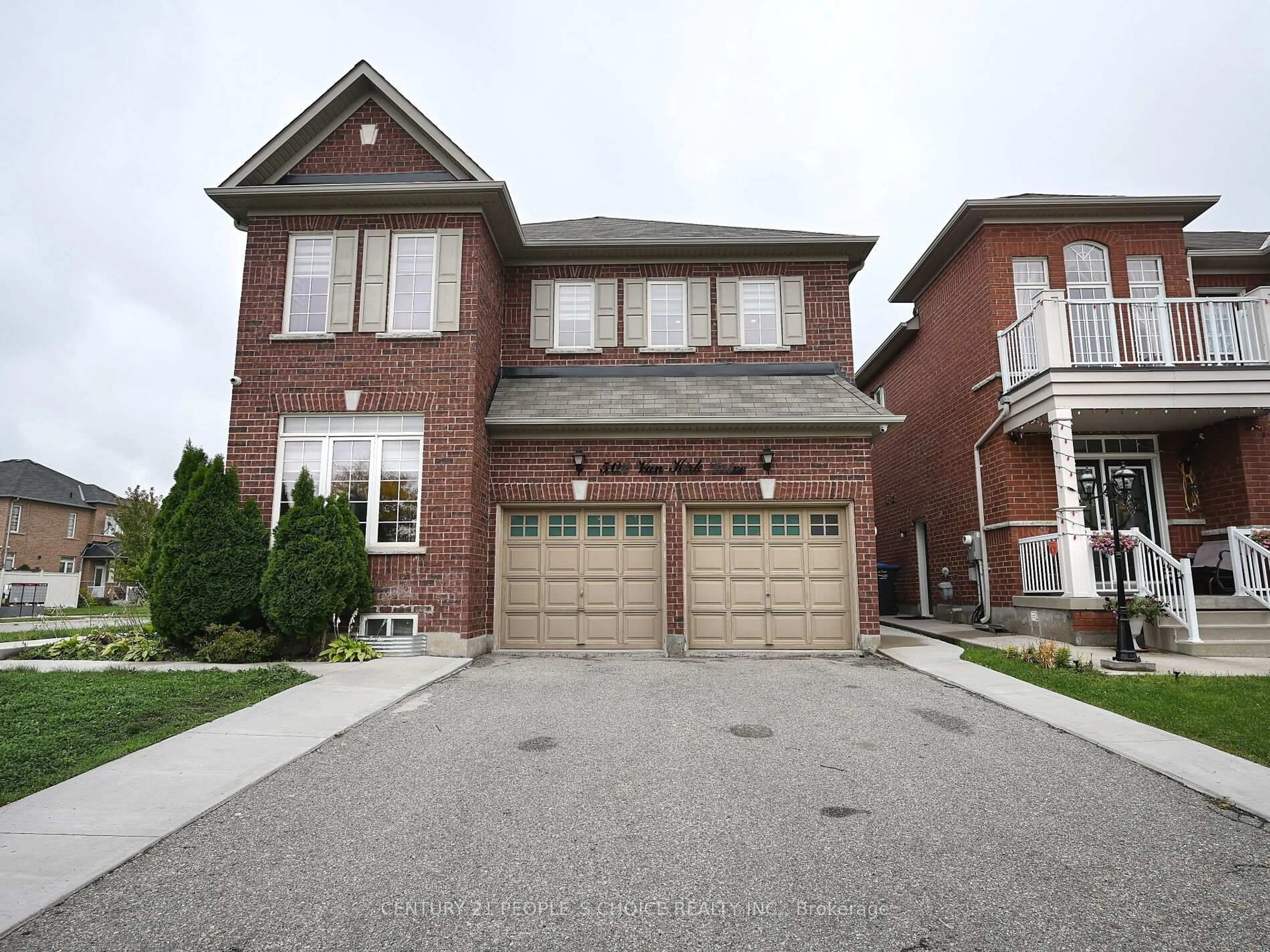 Home with brick exterior material, street for 502 Van Kirk Dr, Brampton Ontario L7A 0L6