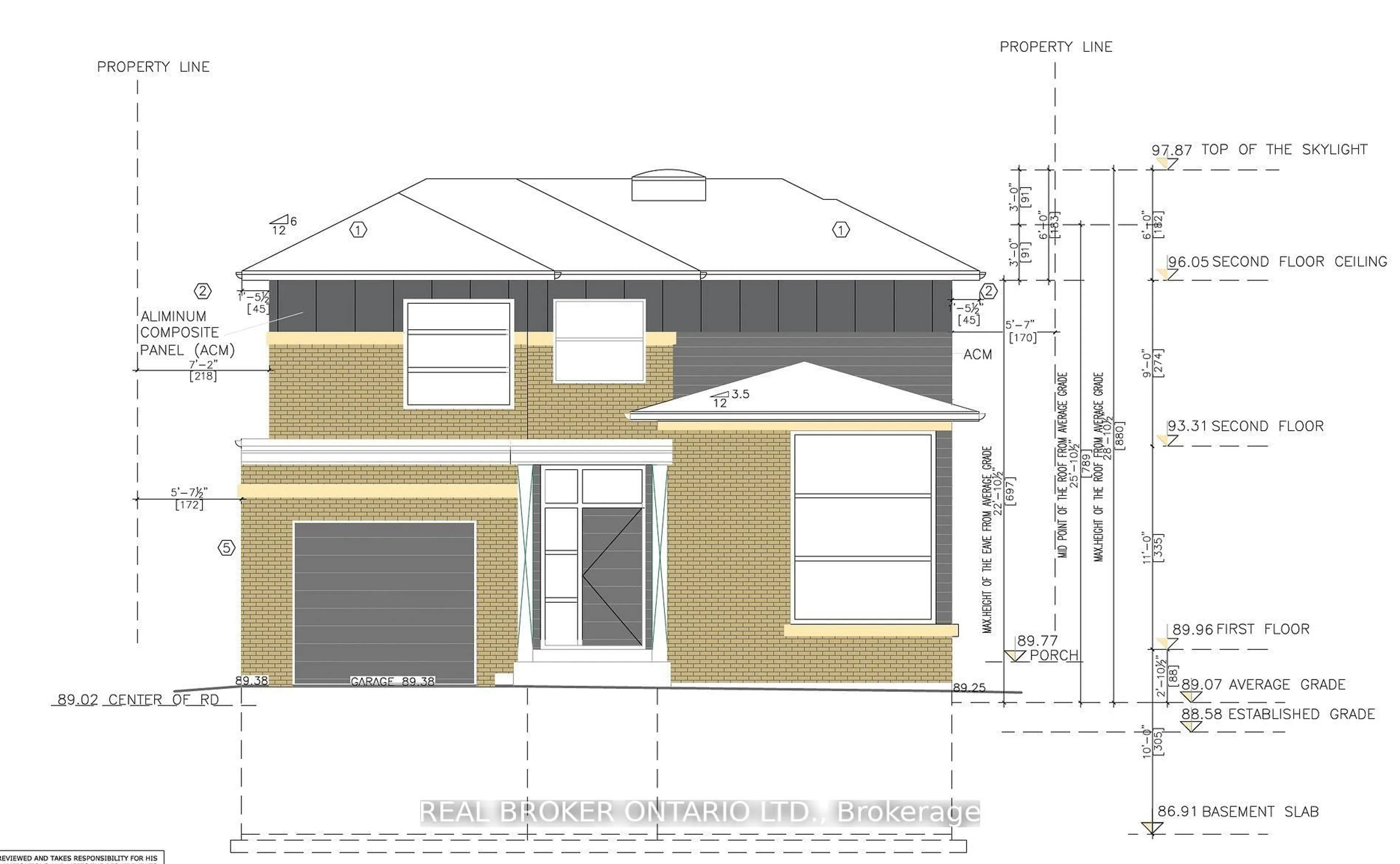 Floor plan for 446 Orano Ave, Mississauga Ontario L5G 2B9