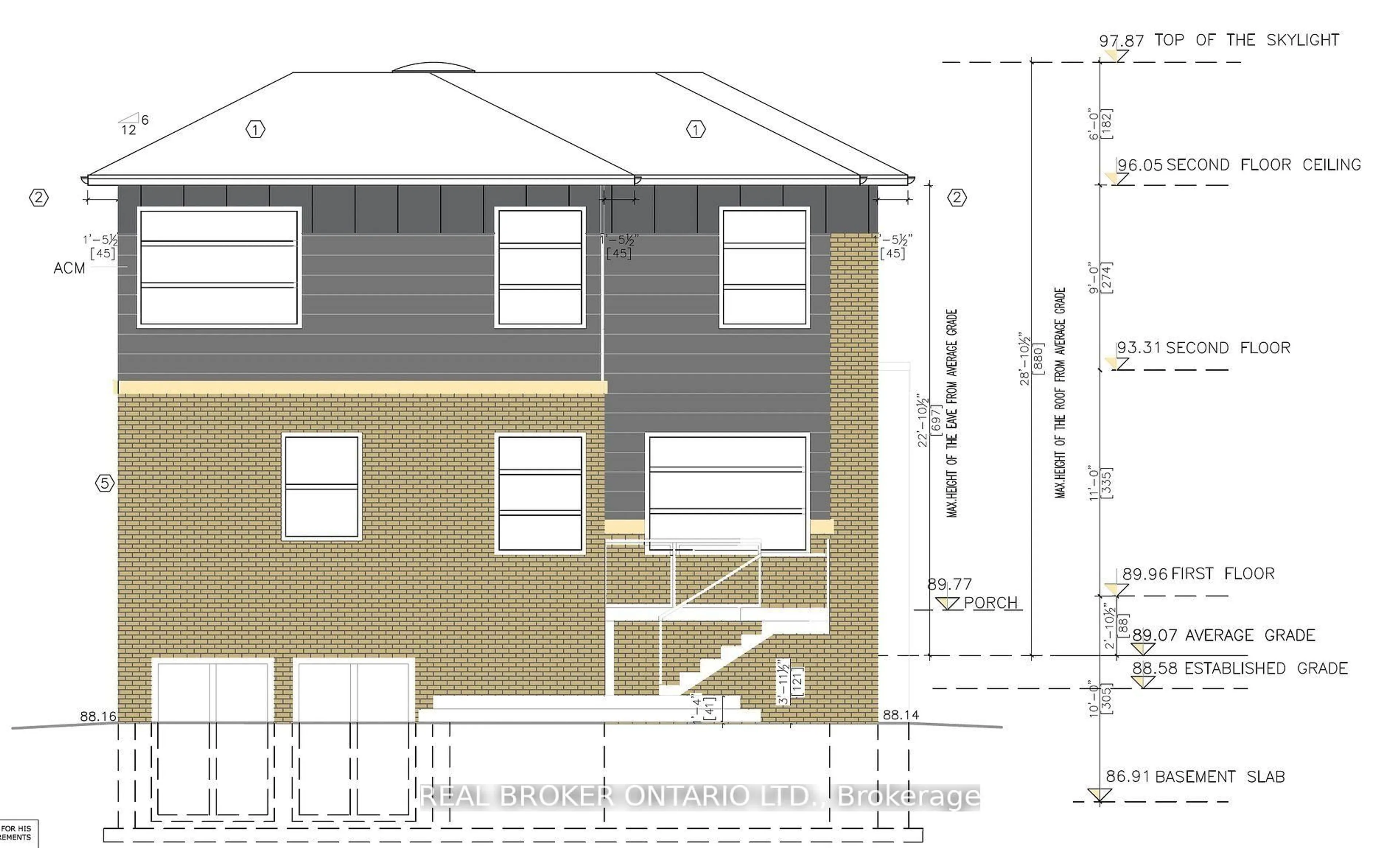 Floor plan for 446 Orano Ave, Mississauga Ontario L5G 2B9