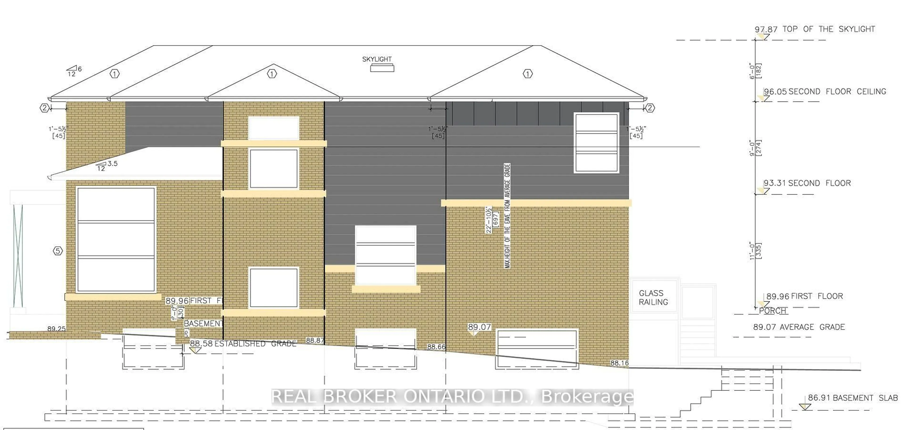 Floor plan for 446 Orano Ave, Mississauga Ontario L5G 2B9
