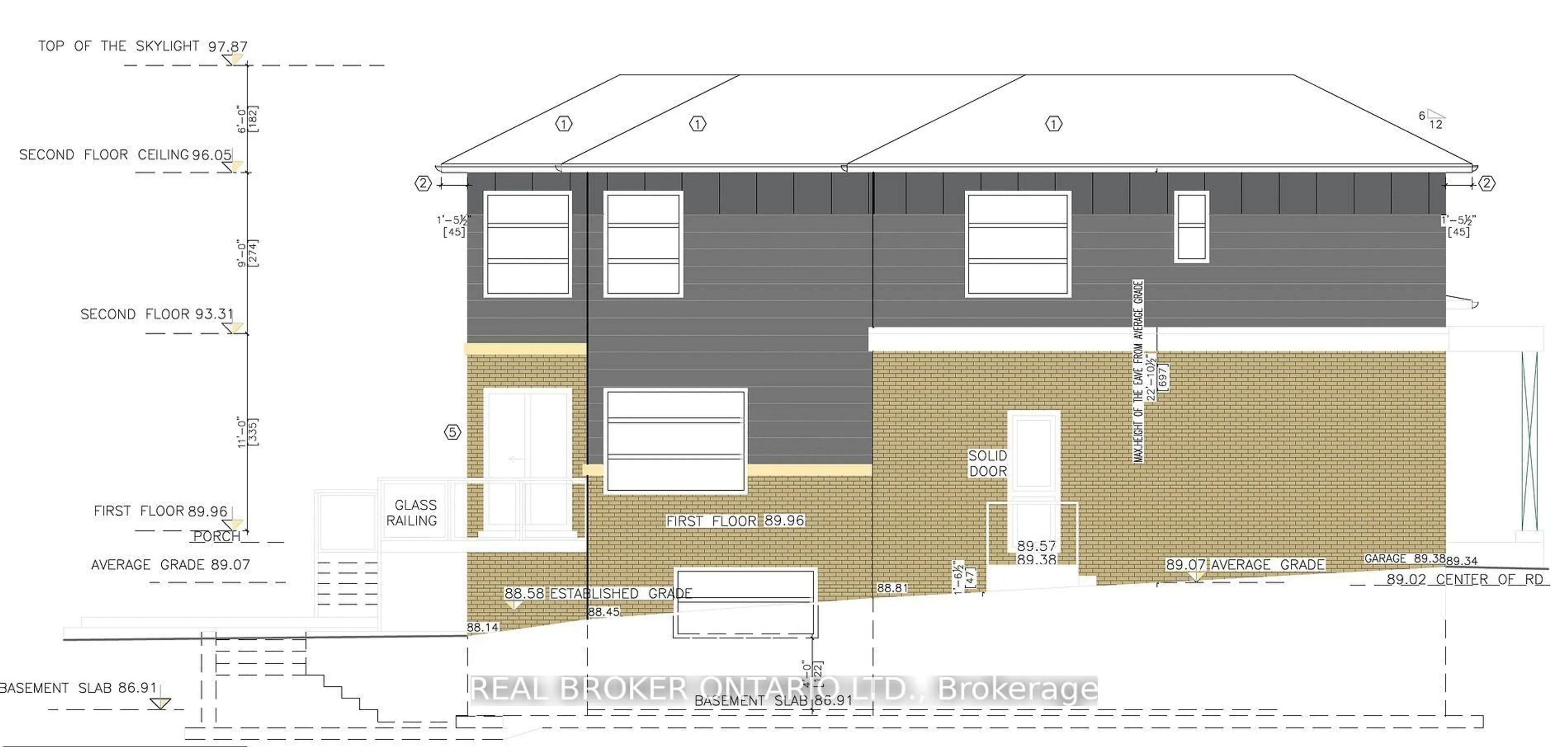 Floor plan for 446 Orano Ave, Mississauga Ontario L5G 2B9