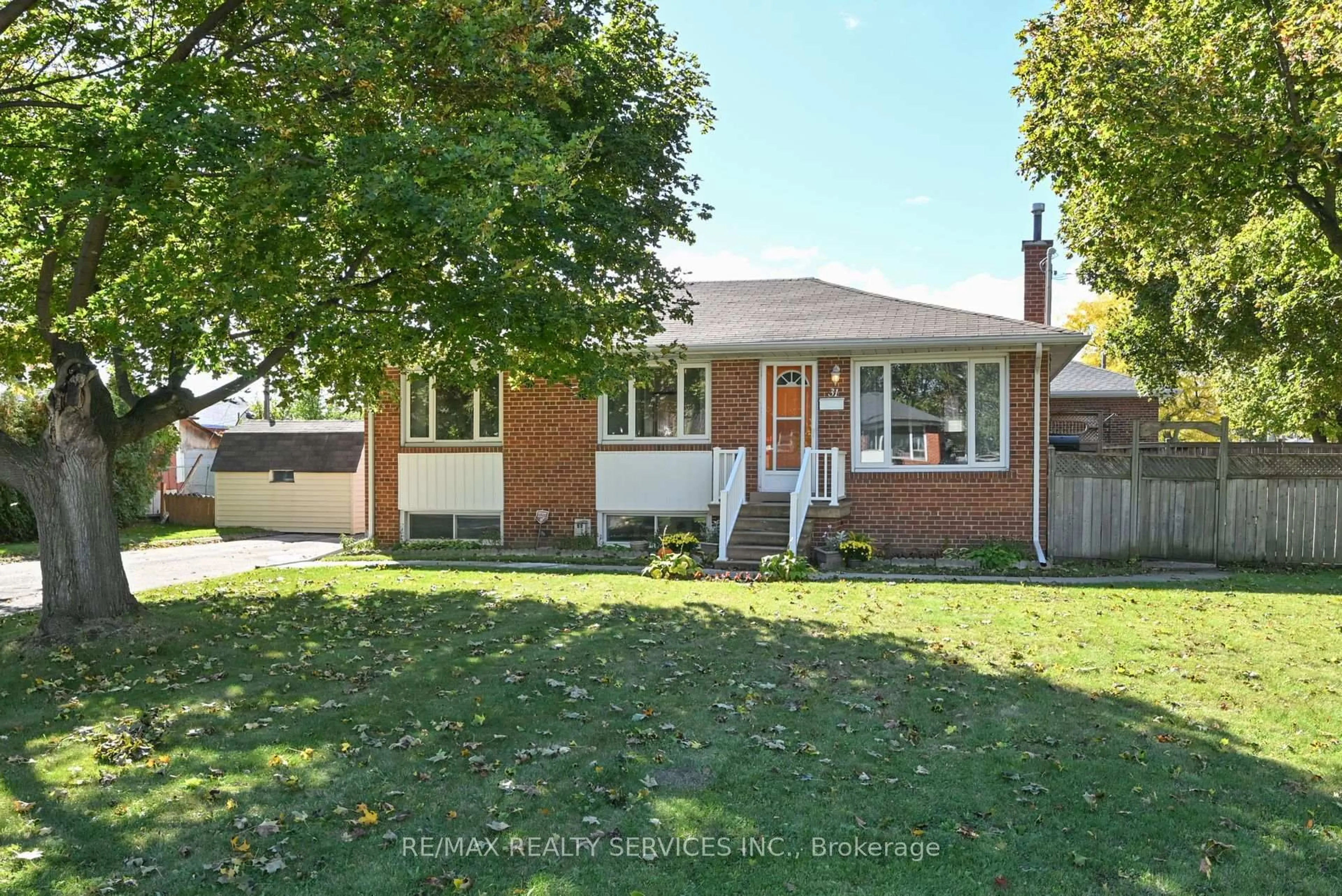 Home with brick exterior material, street for 31 Brisco St, Brampton Ontario L6V 1X1