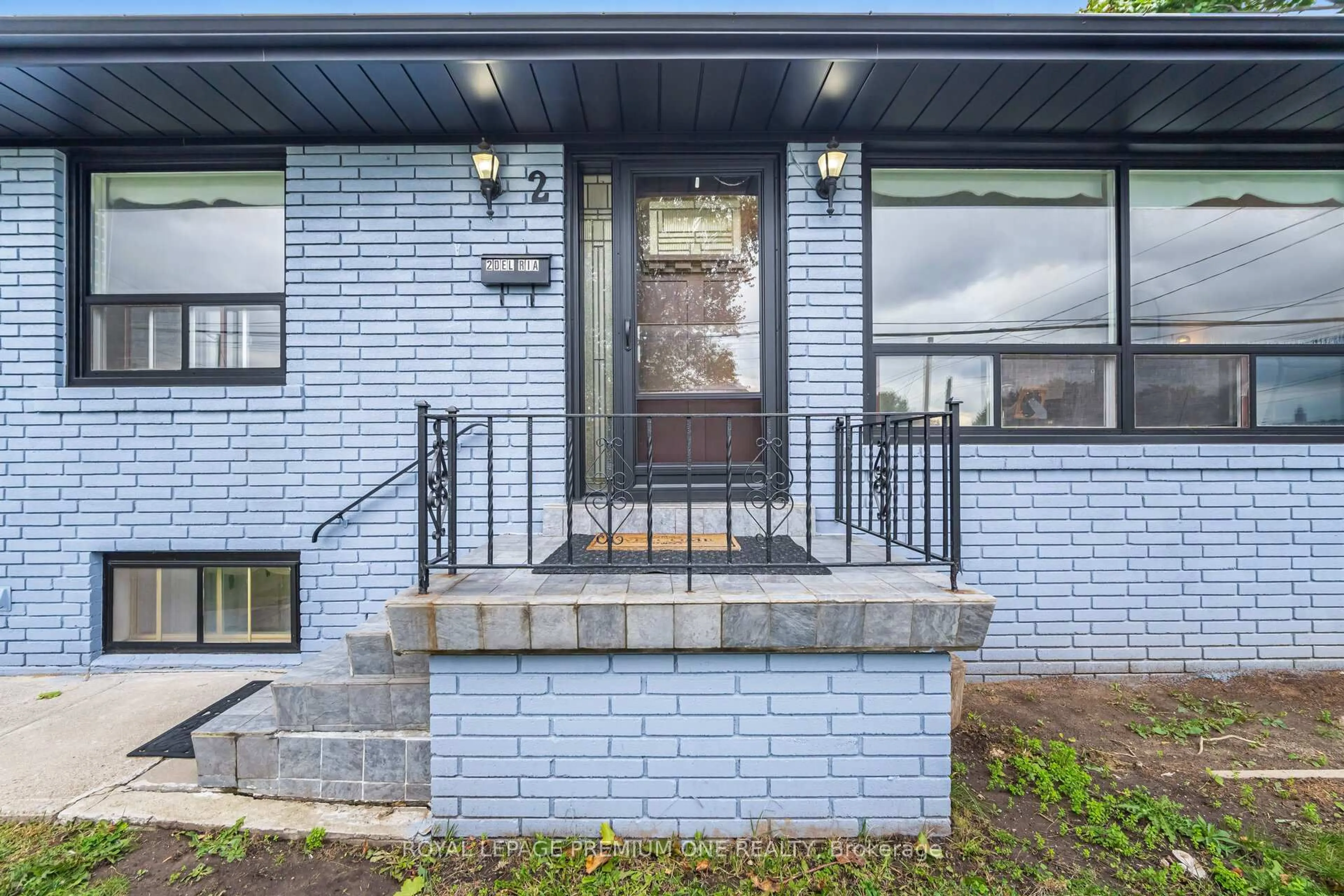 Home with brick exterior material, street for 2 Del Ria Dr, Toronto Ontario M6L 1M1