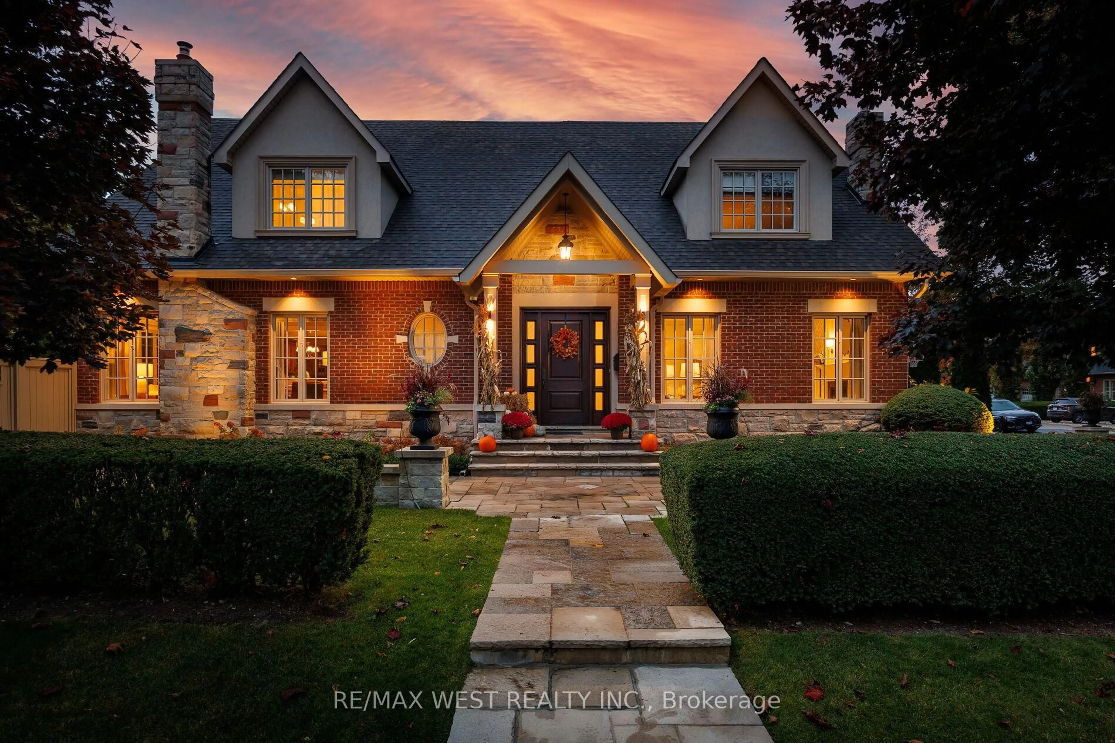 Home with brick exterior material, street for 37 Cedarland Dr, Toronto Ontario M9A 2K5