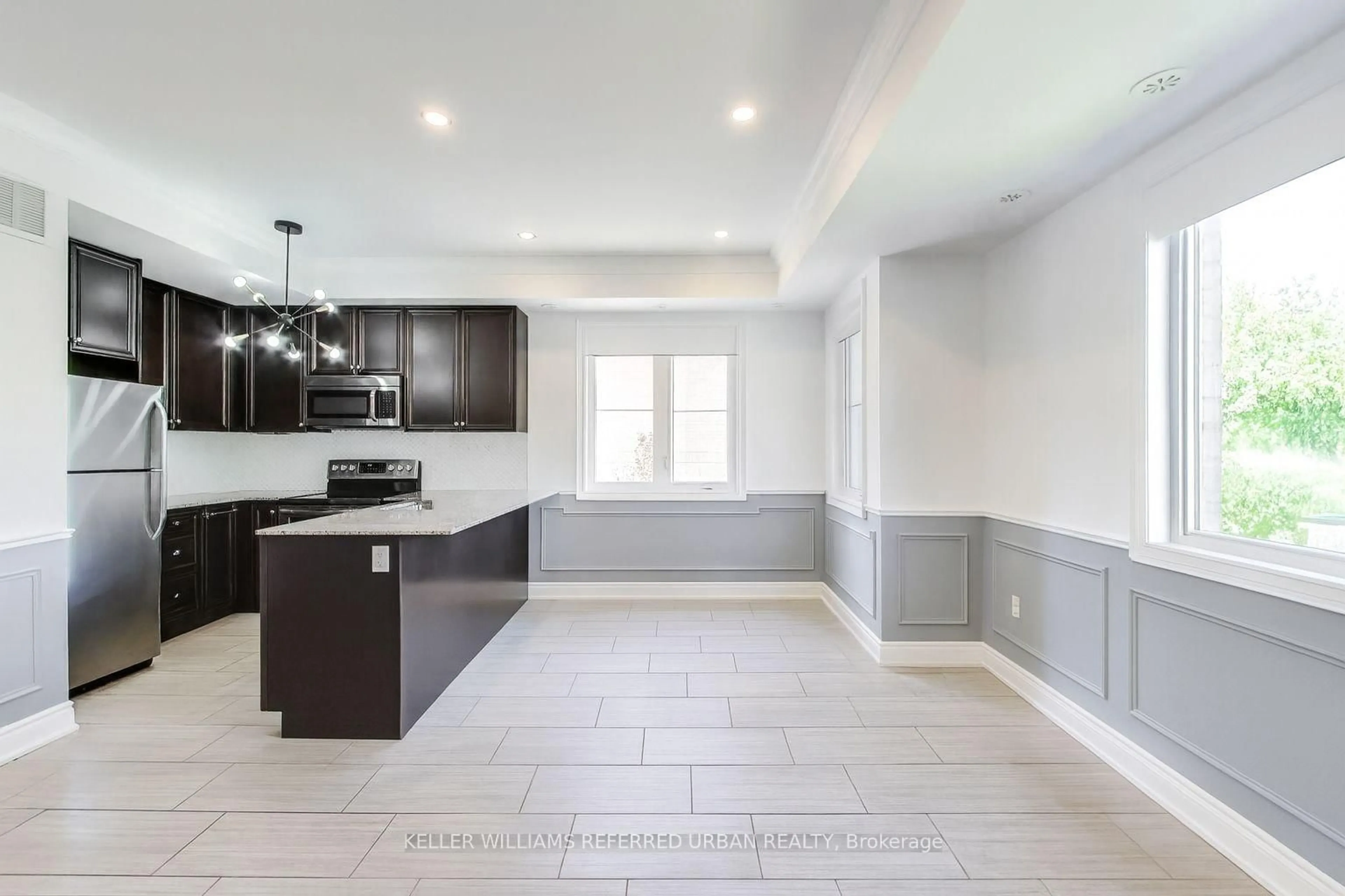 Open concept kitchen, ceramic/tile floor for 380 Hopewell Ave #231, Toronto Ontario M6E 2S2