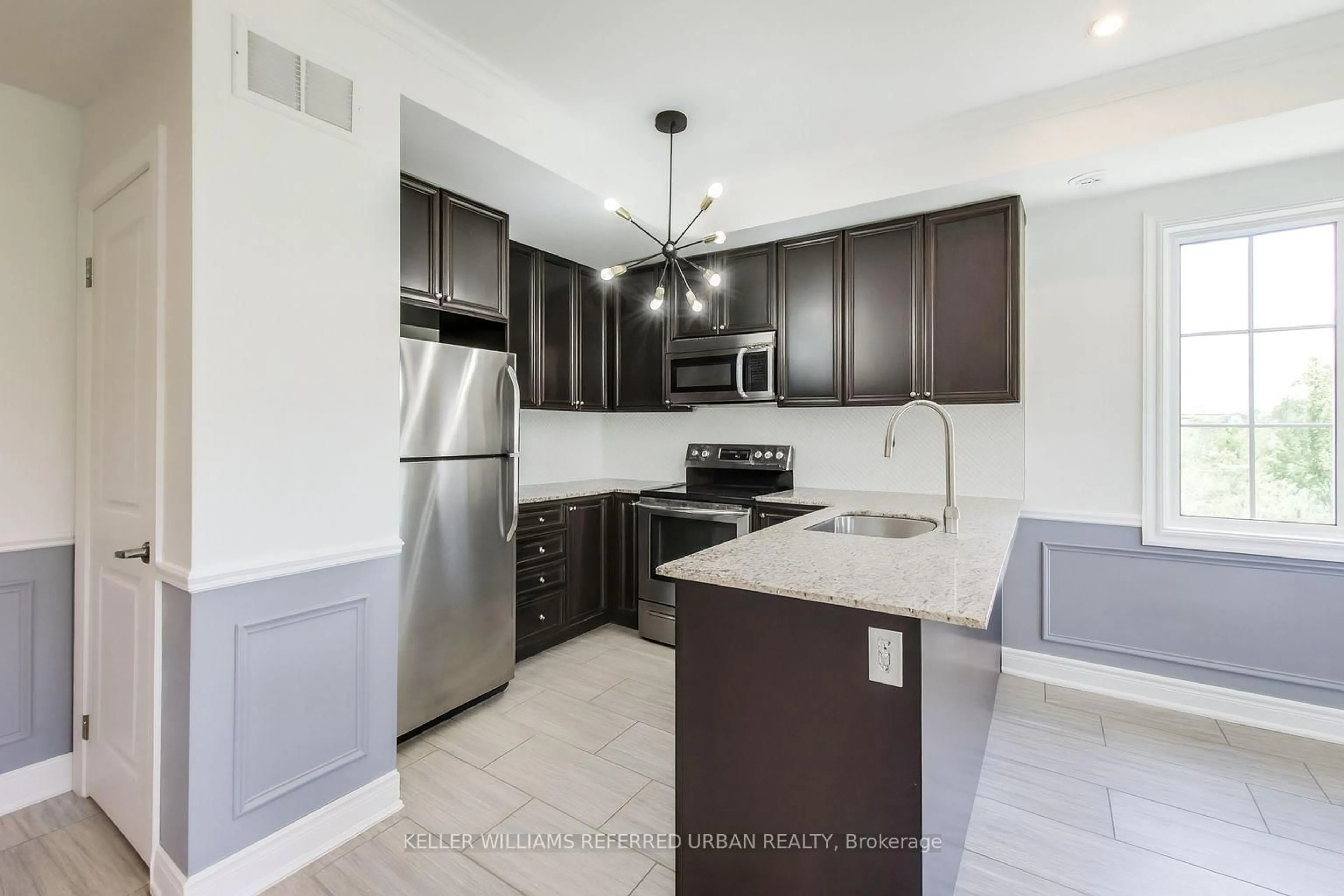 Open concept kitchen, ceramic/tile floor for 380 Hopewell Ave #231, Toronto Ontario M6E 2S2
