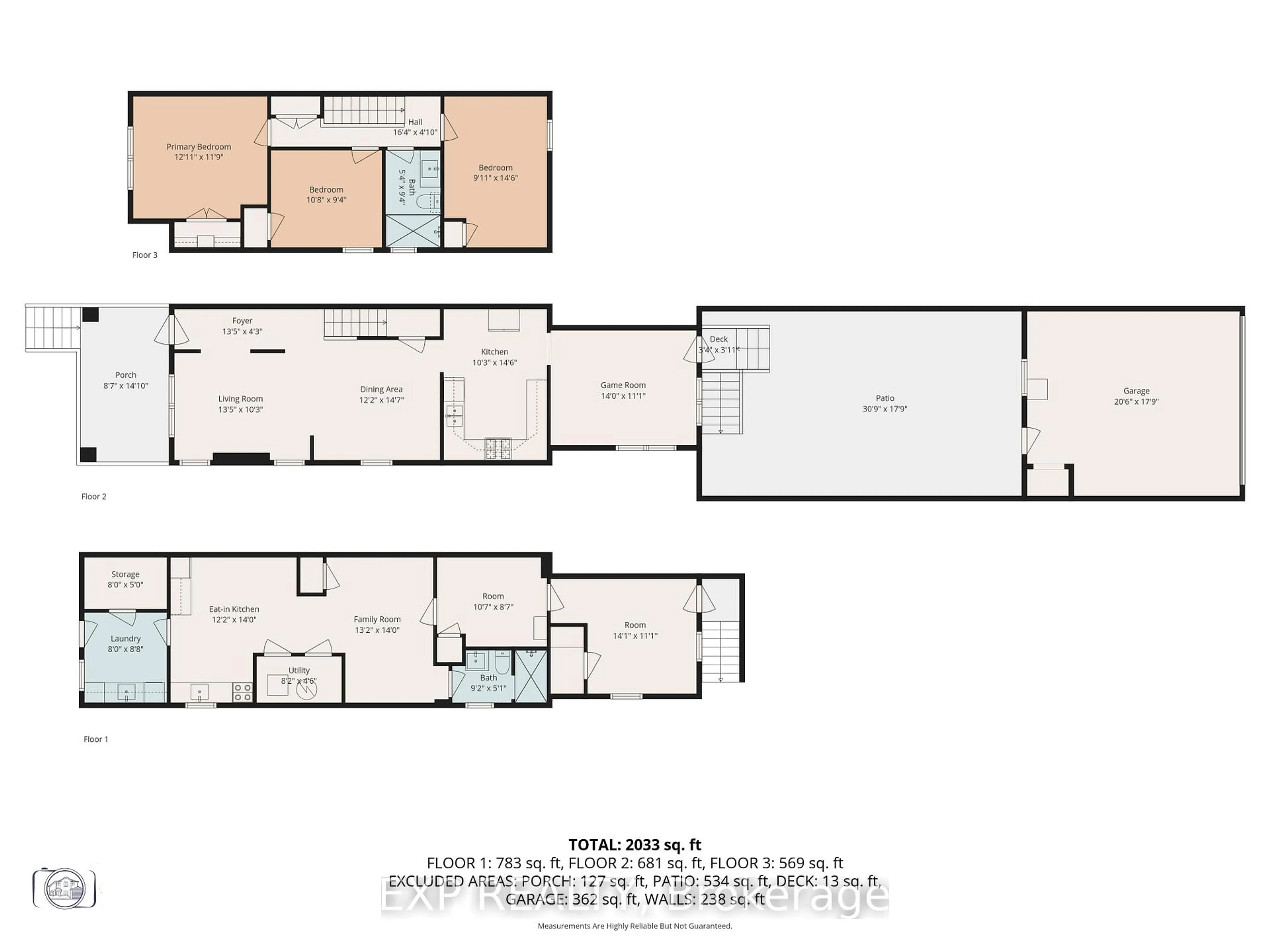 Floor plan for 45 Caledonia Rd, Toronto Ontario M6E 4S3