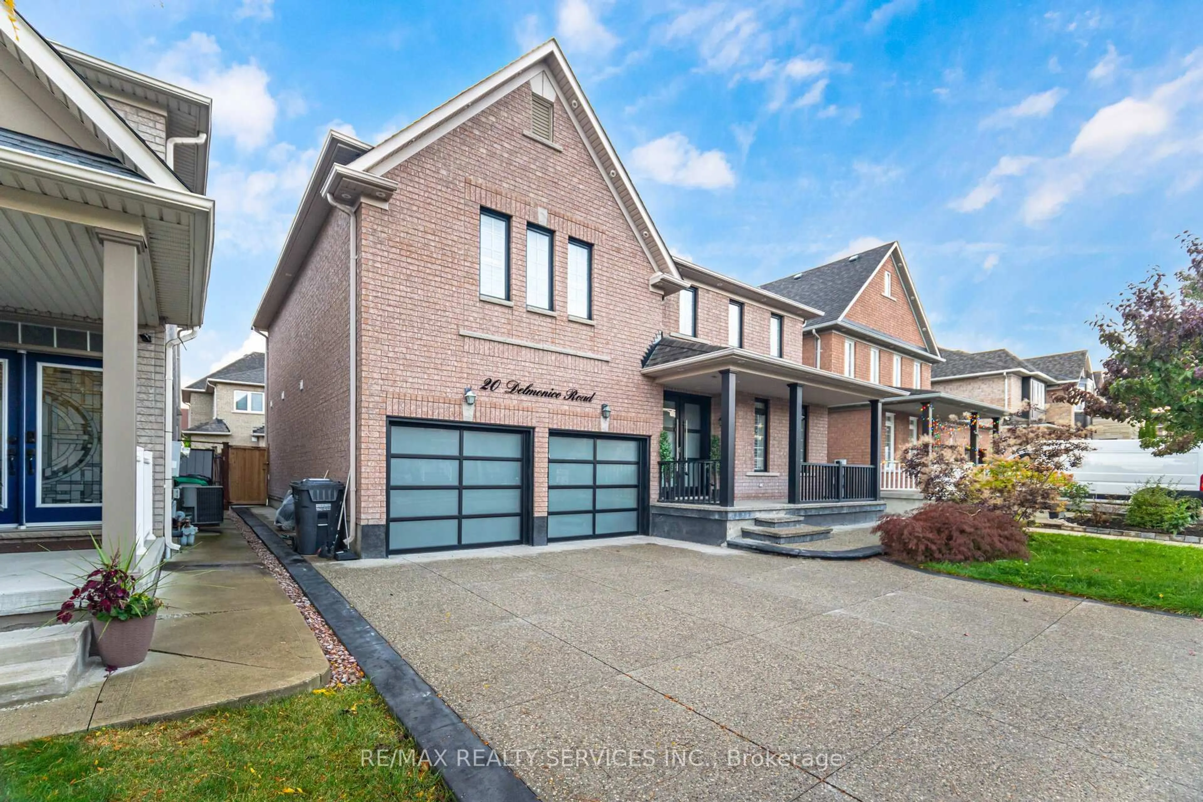 Home with brick exterior material, street for 20 Delmonico Rd, Brampton Ontario L6P 2K5