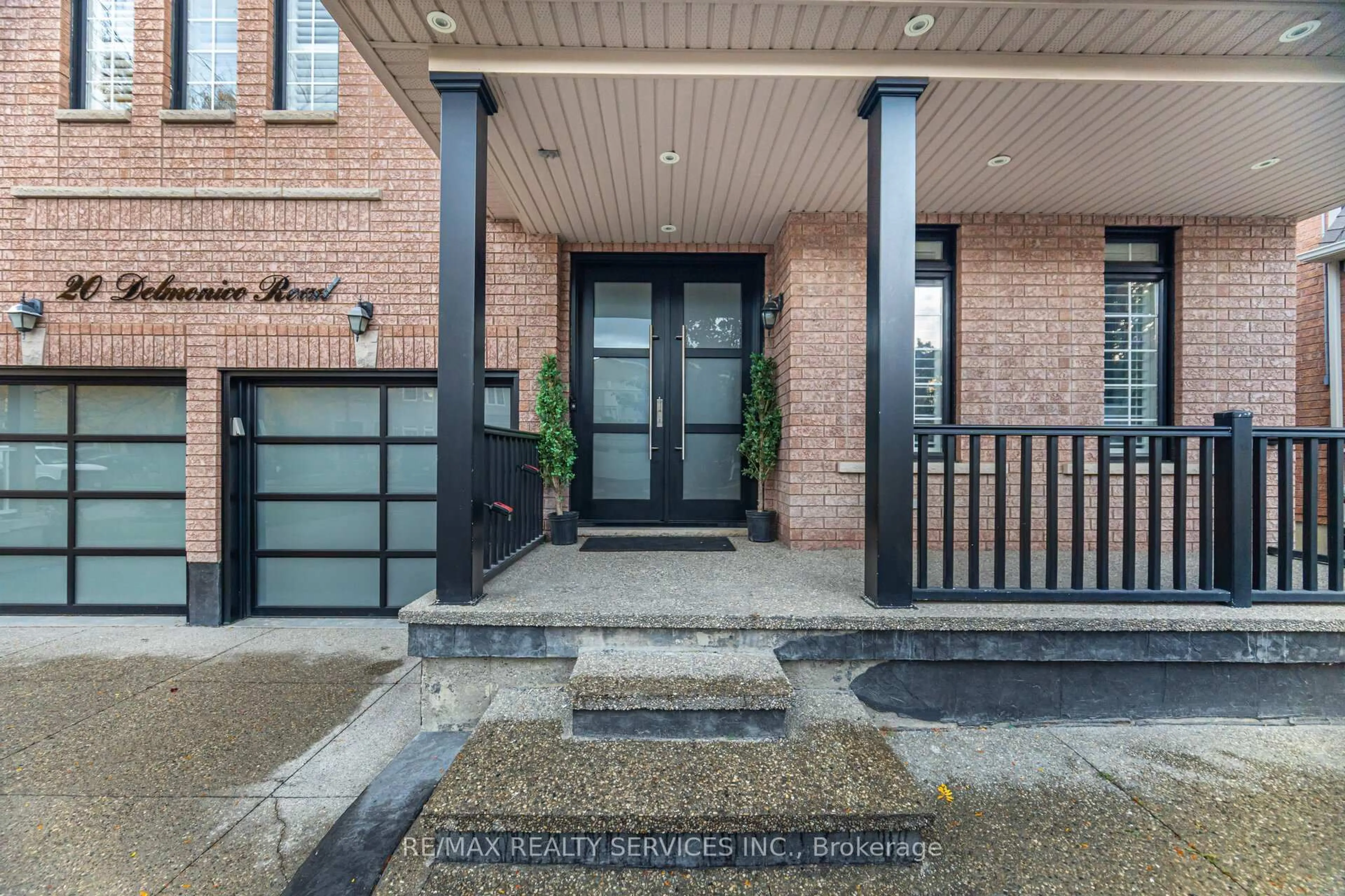 Home with brick exterior material, street for 20 Delmonico Rd, Brampton Ontario L6P 2K5