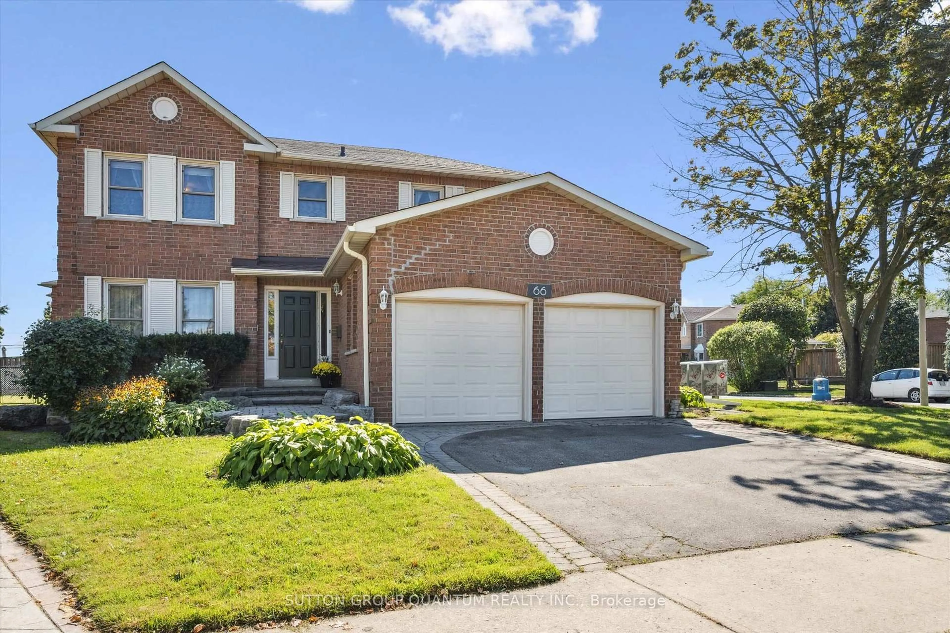 Home with brick exterior material, street for 66 Corkett Dr, Brampton Ontario L6X 3E9