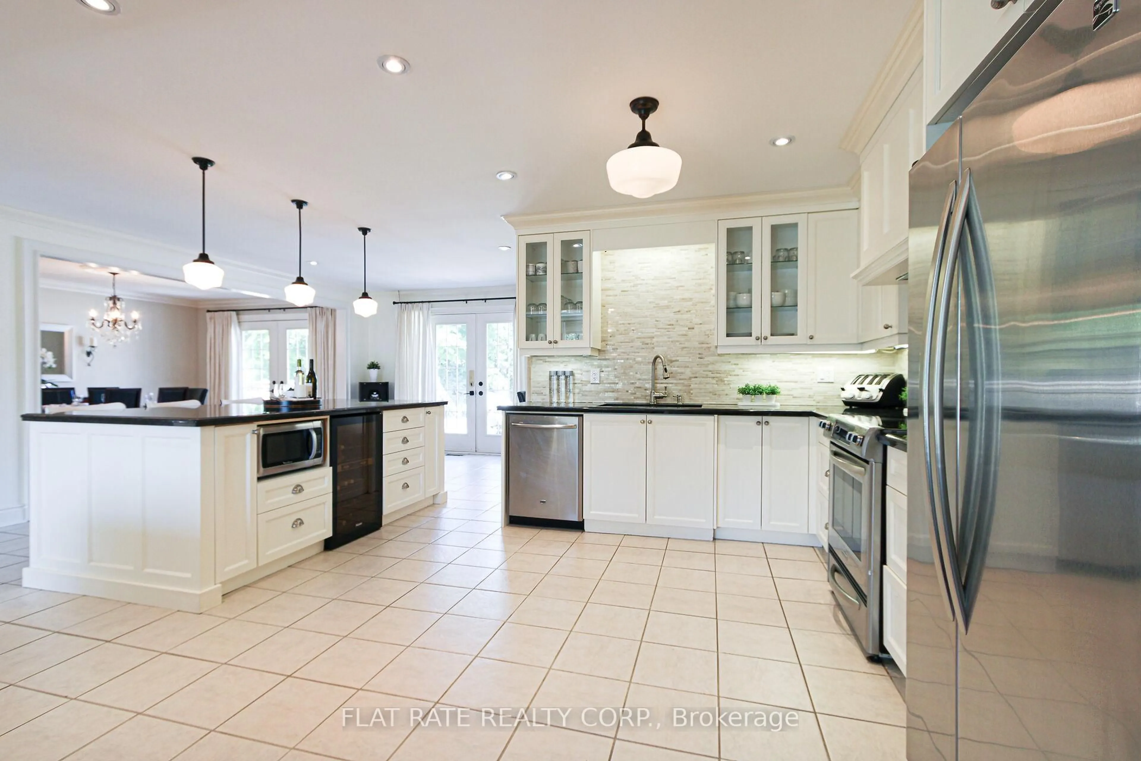 Contemporary kitchen, ceramic/tile floor for 11269 Guelph Line, Milton Ontario L0P 1B0