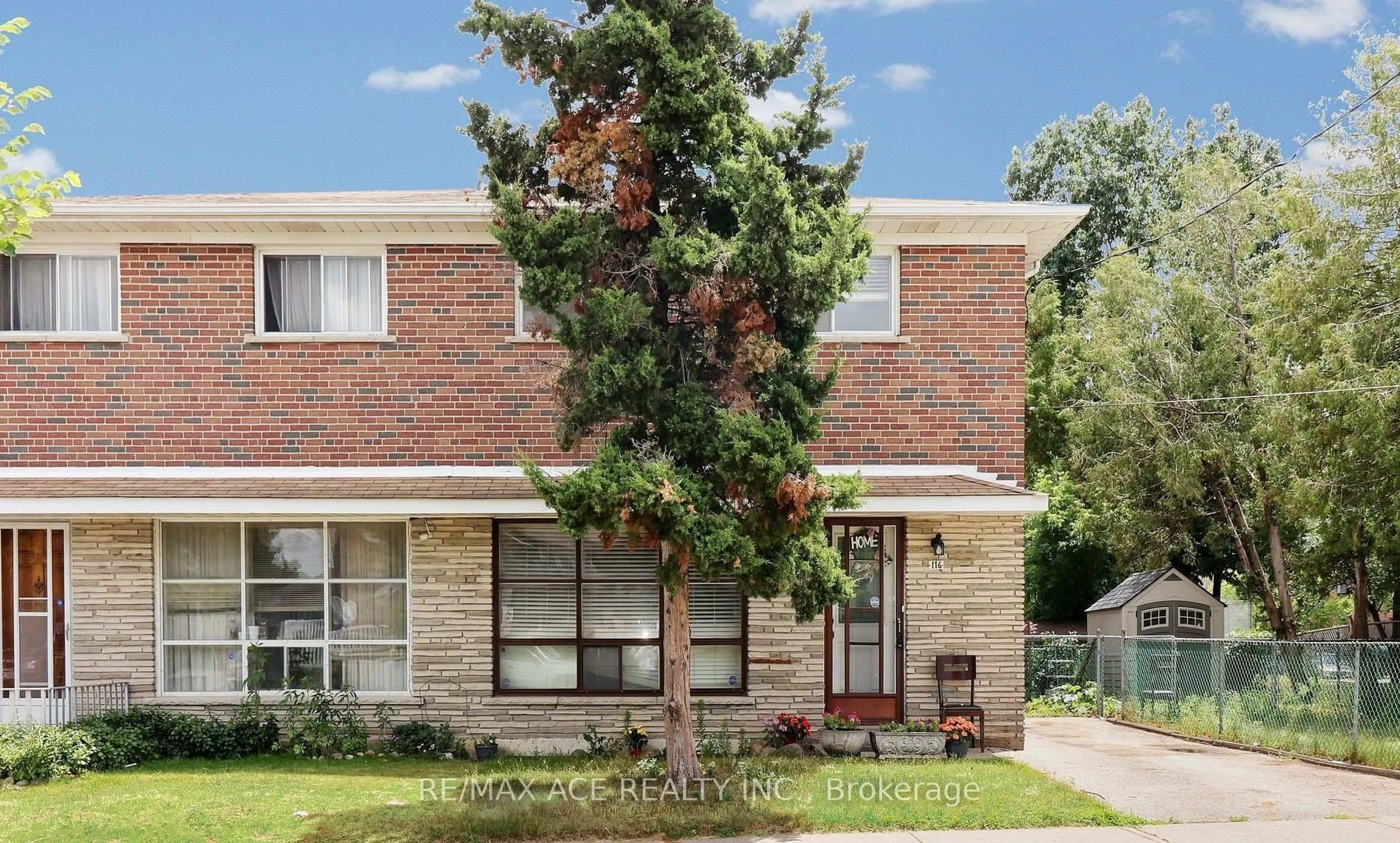 Home with brick exterior material, street for 116 Elnathan Cres, Toronto Ontario M9L 2G3