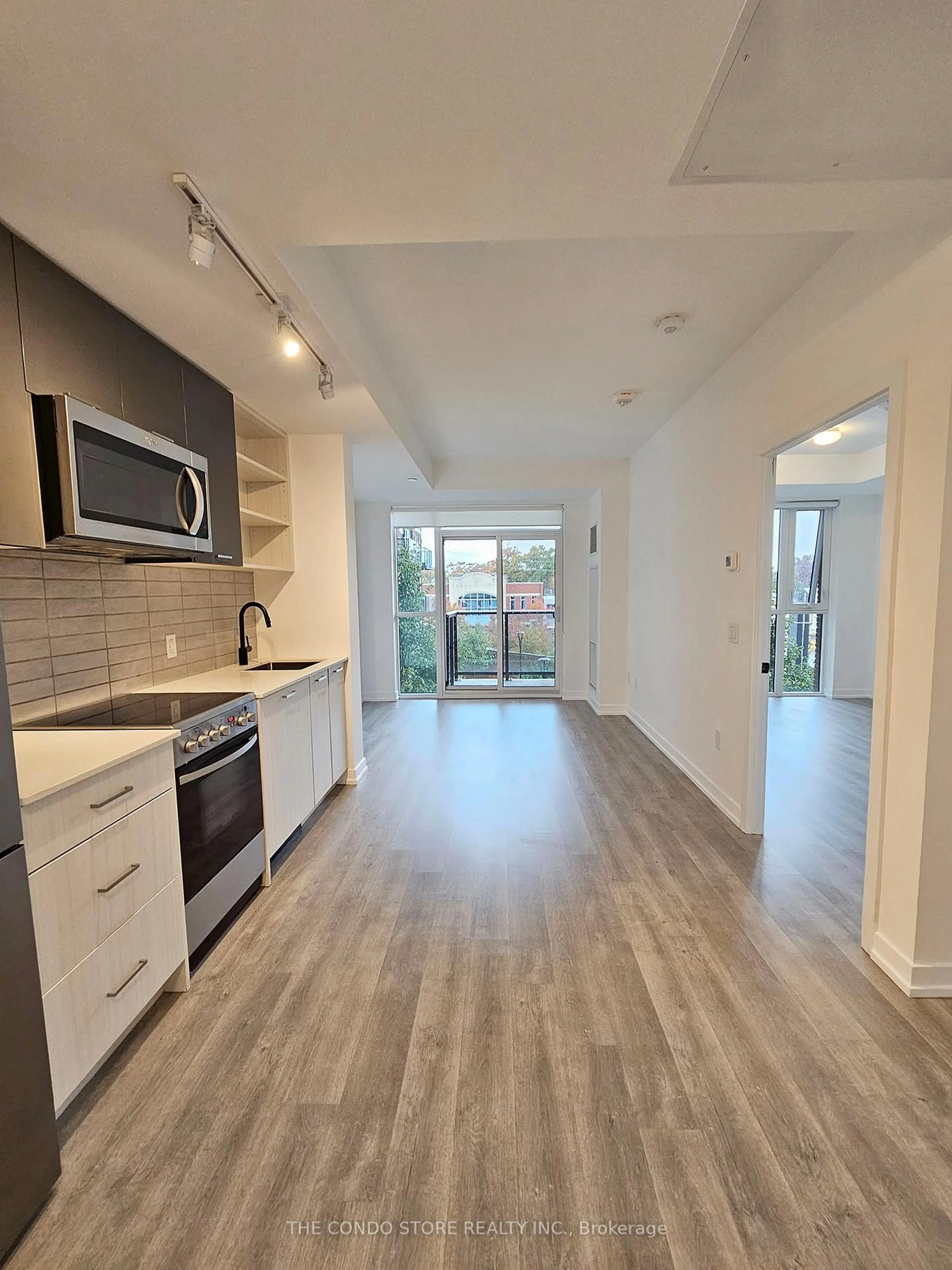 Open concept kitchen, unknown for 2300 St Clair Ave #334, Toronto Ontario M6N 0B3