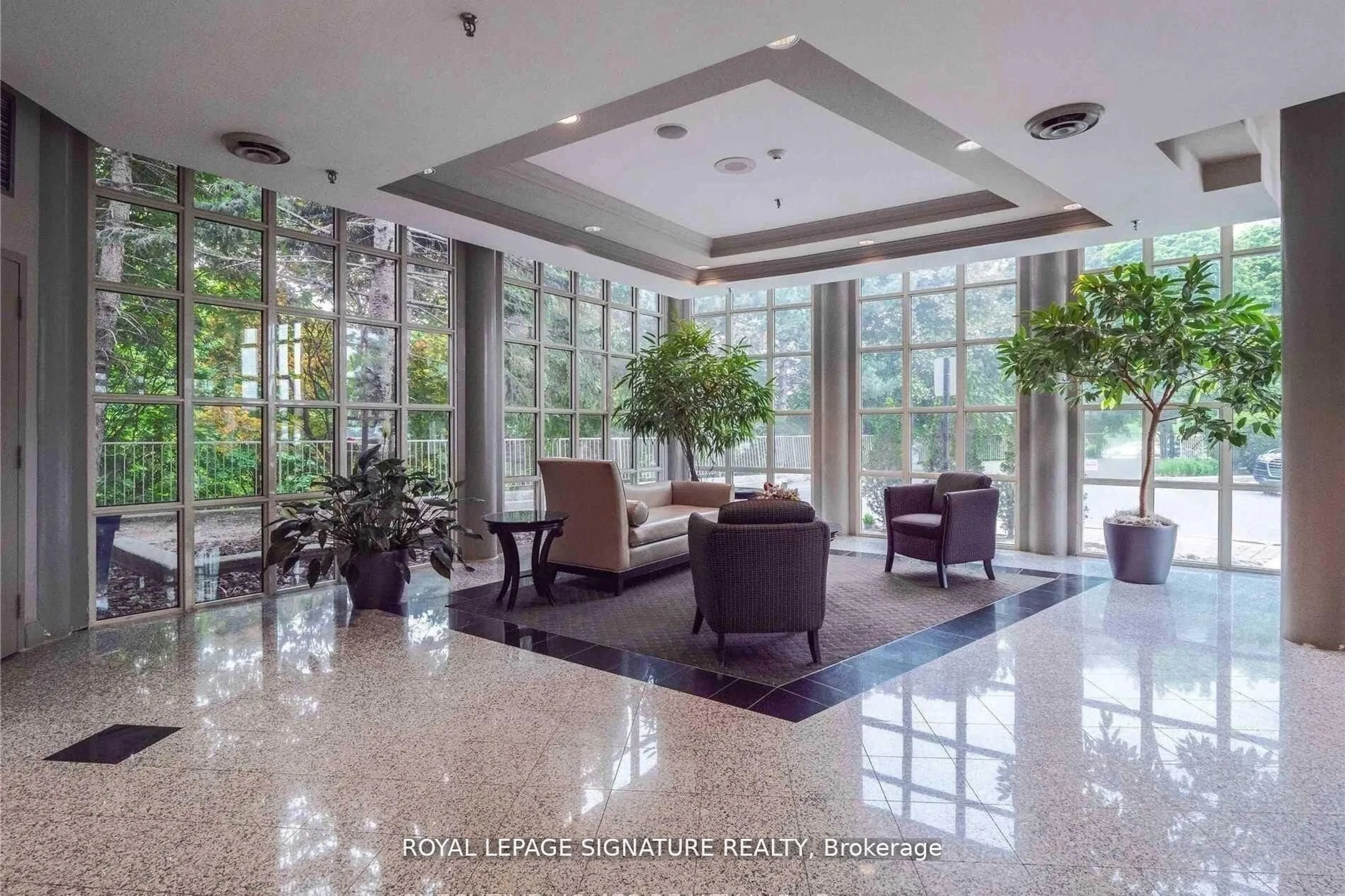 Lobby for 50 Eglinton Ave #1010, Mississauga Ontario L5R 3P5