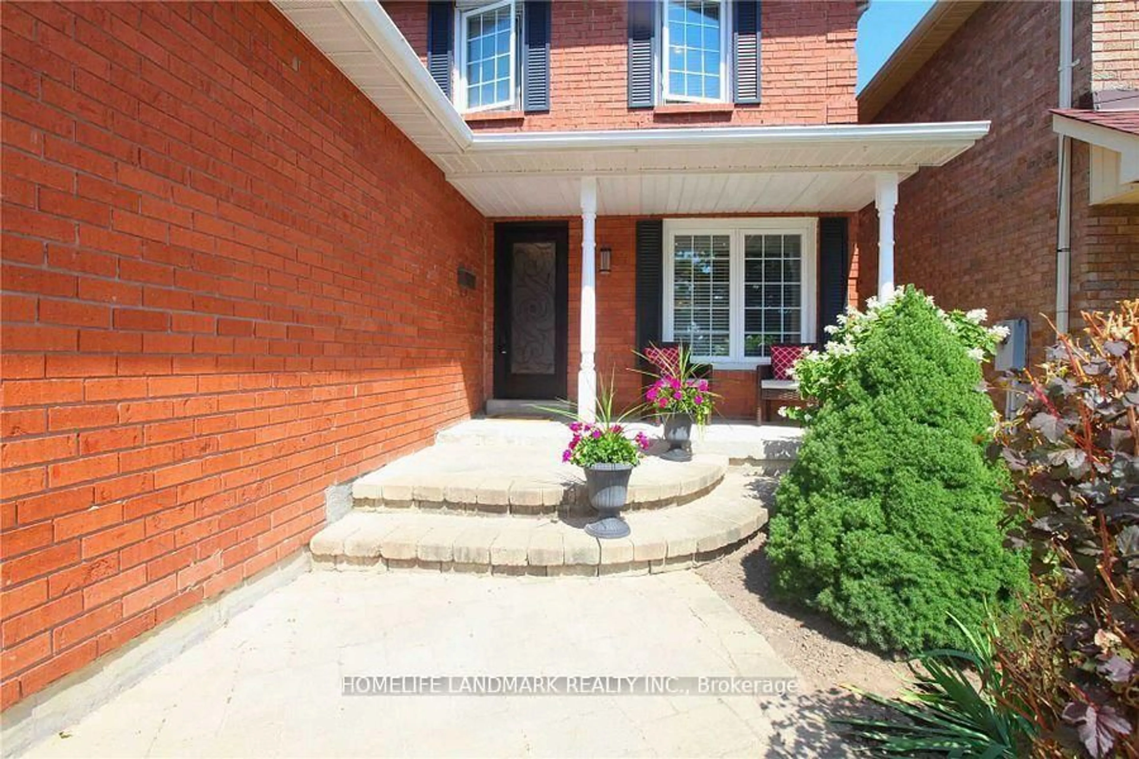 Home with brick exterior material, street for 4665 Pemmican Tr, Mississauga Ontario L4Z 2M4