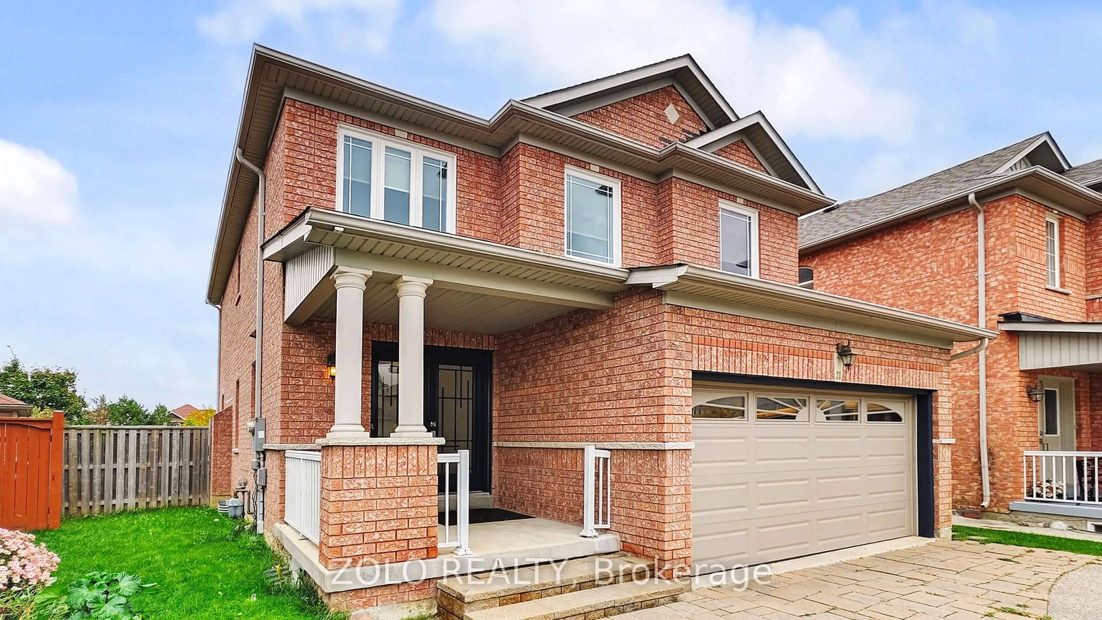 Home with brick exterior material, street for 21 River Heights Dr, Brampton Ontario L6P 2M9