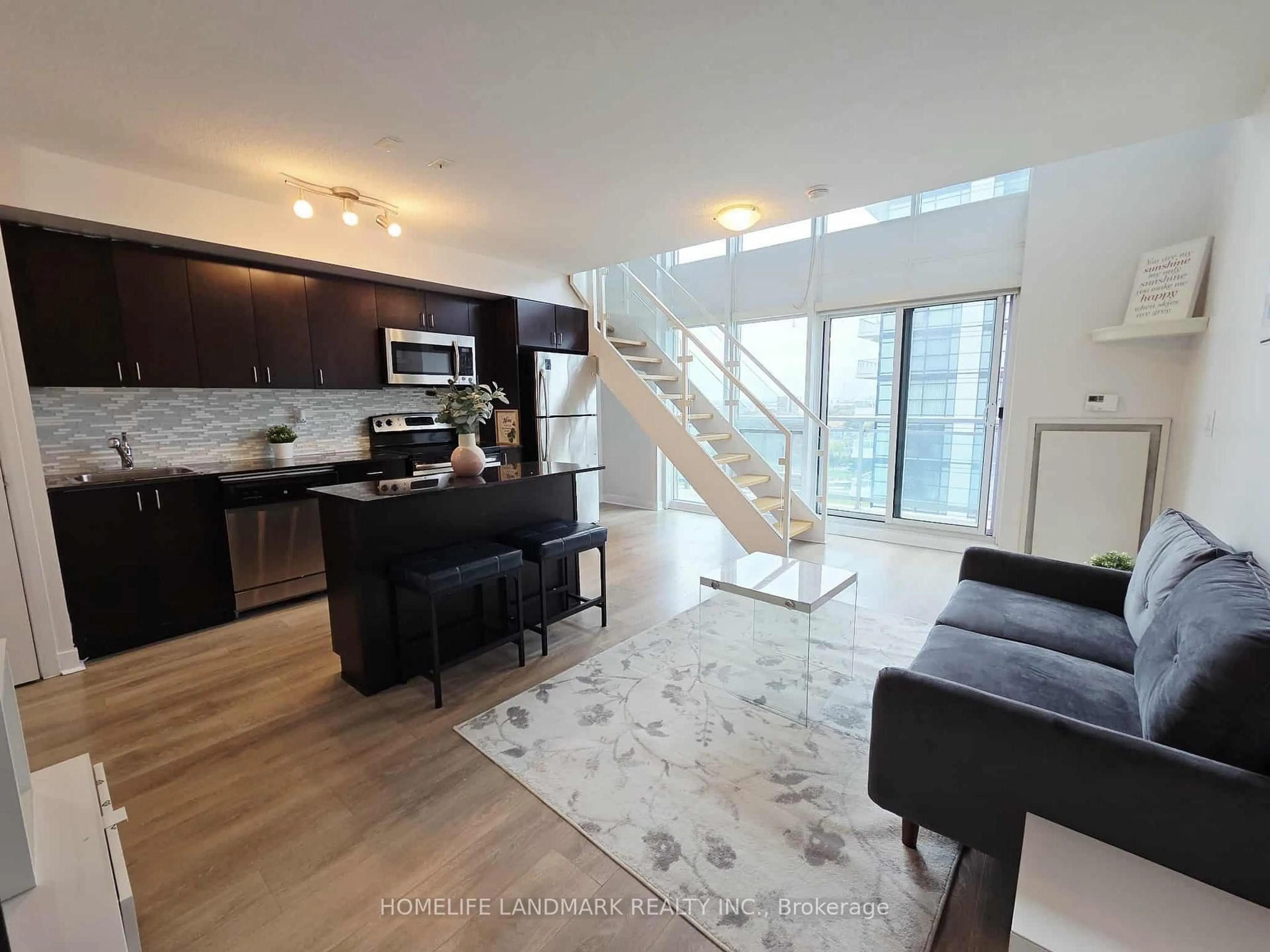 Open concept kitchen, unknown for 155 Legion Rd #1706, Toronto Ontario M8Y 0A7