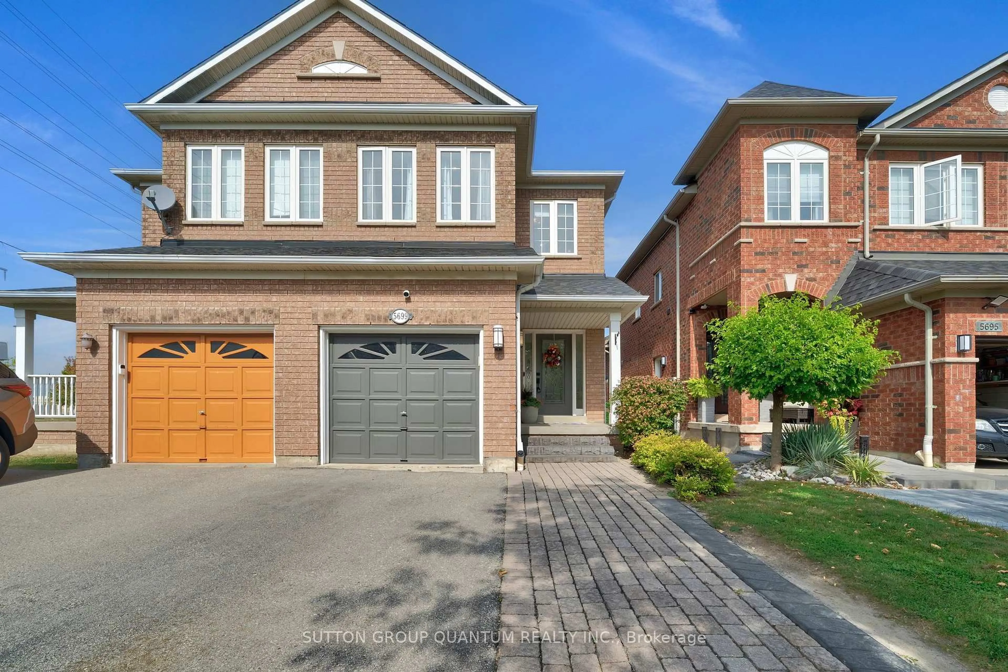 Home with brick exterior material, street for 5699 Raleigh St, Mississauga Ontario L5M 7E6