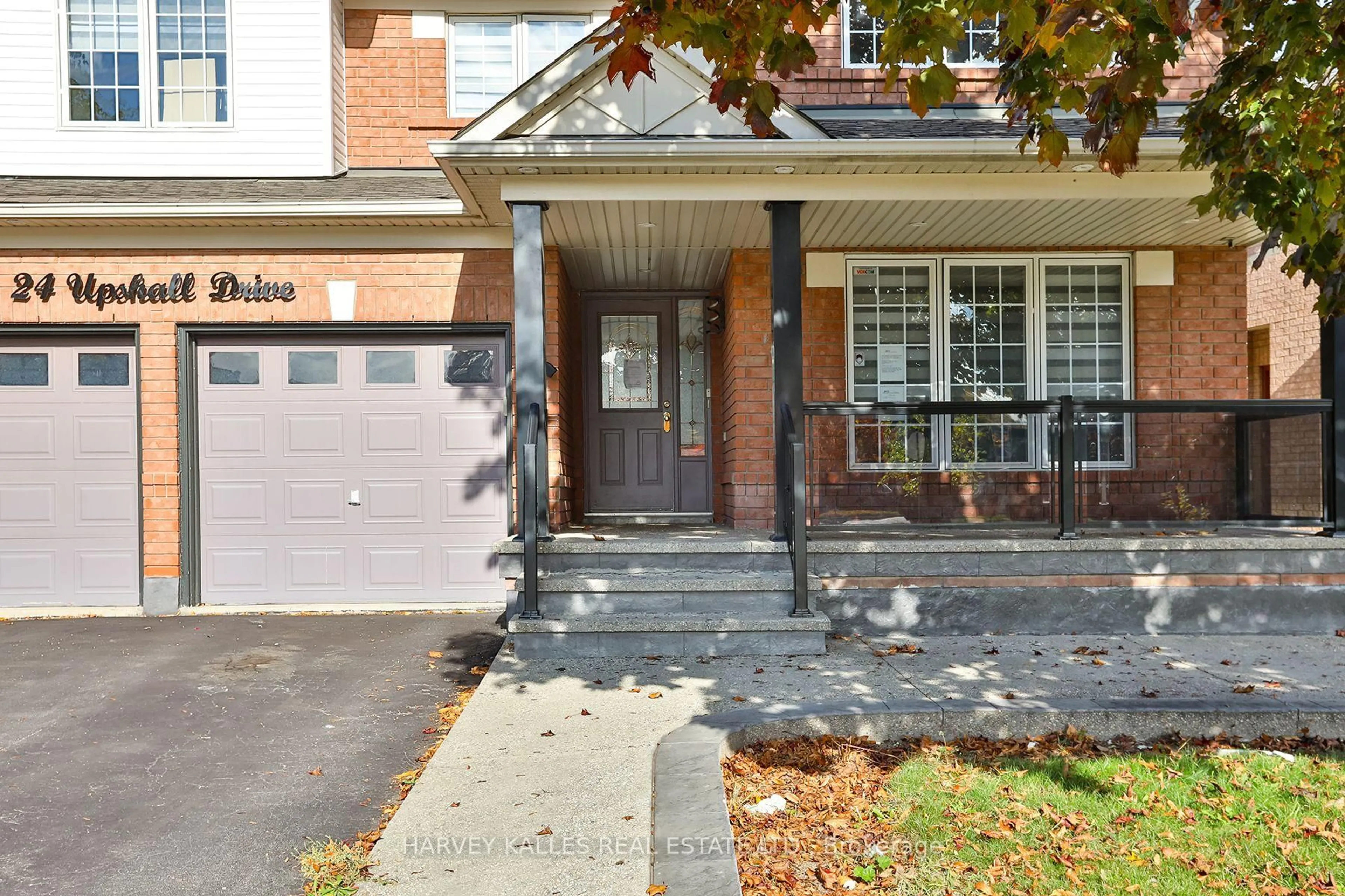 Home with brick exterior material, street for 24 Upshall Dr, Brampton Ontario L6P 1E1
