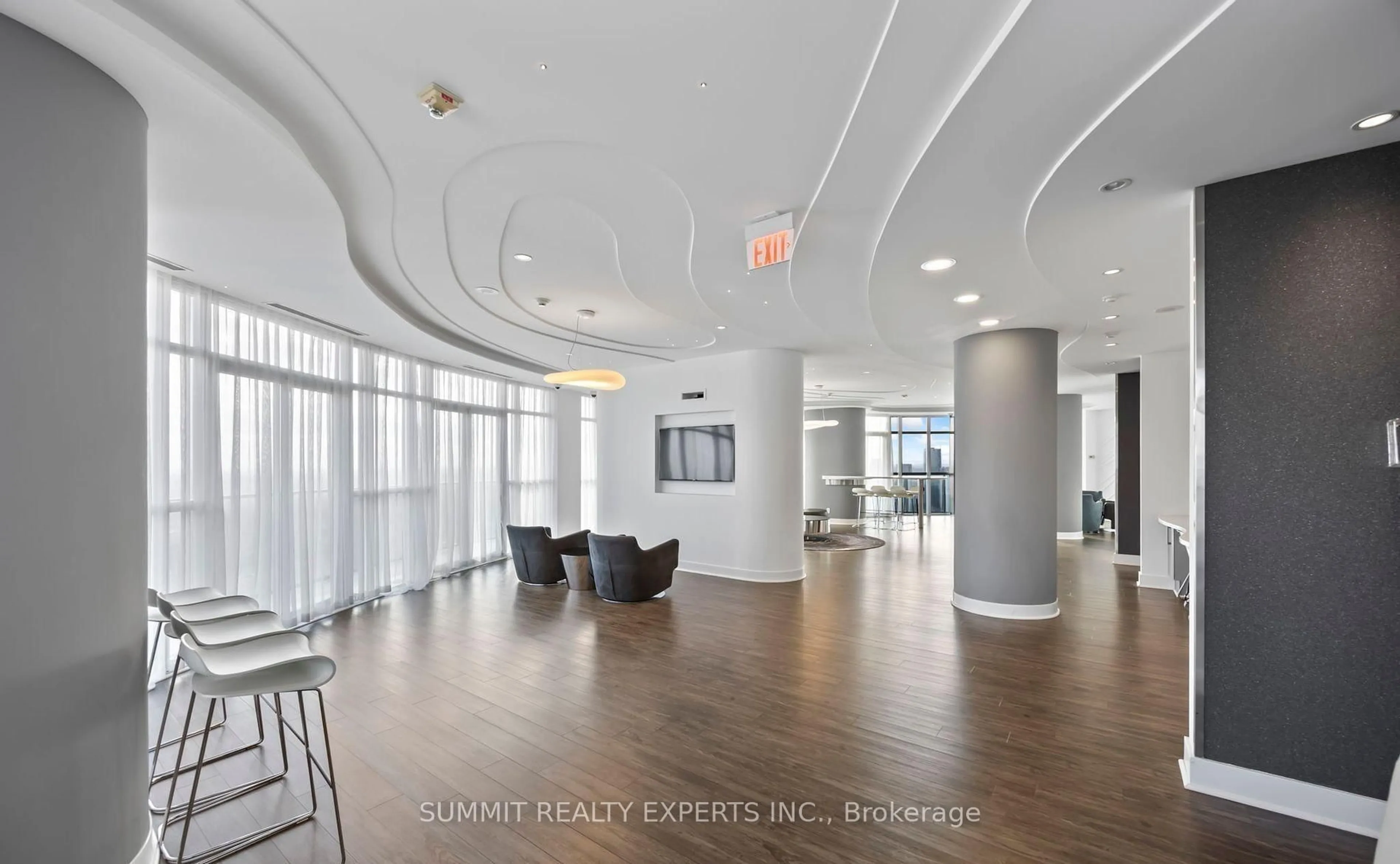 Indoor foyer for 60 Absolute Ave #1901, Mississauga Ontario L4Z 0A9