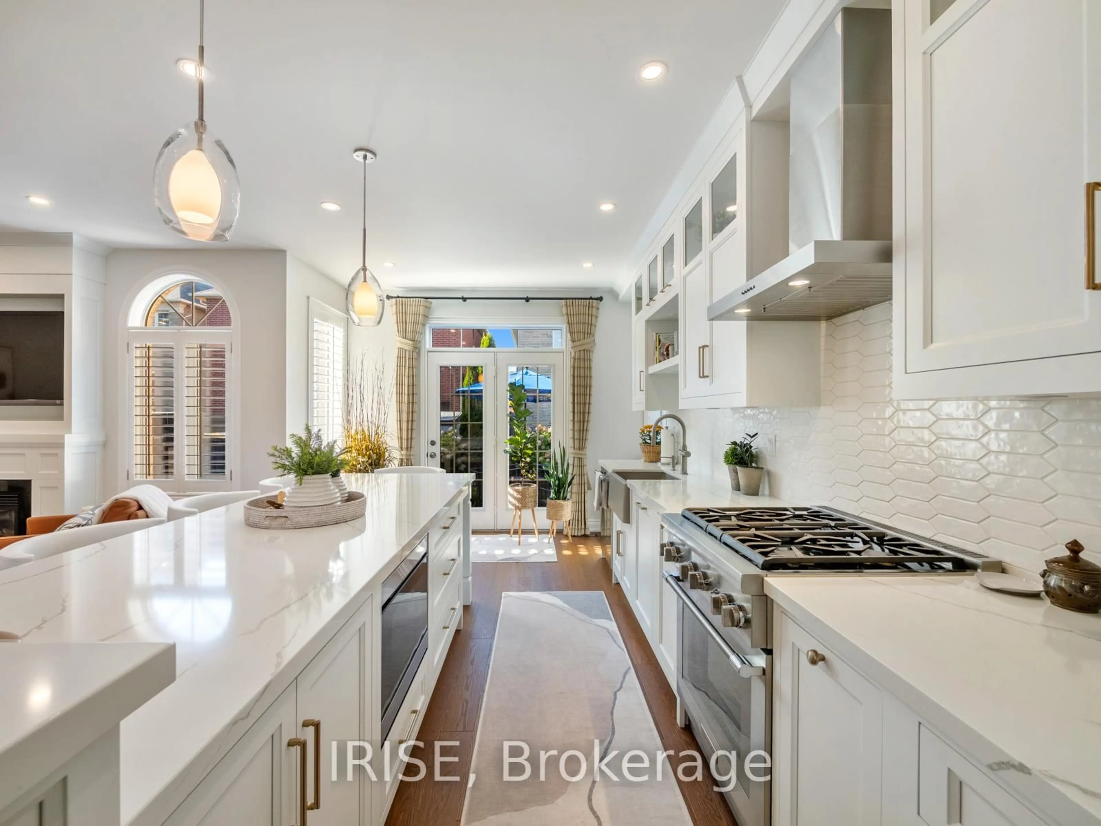 Contemporary kitchen, ceramic/tile floor for 3367 Whilabout Terr, Oakville Ontario L6L 0A8