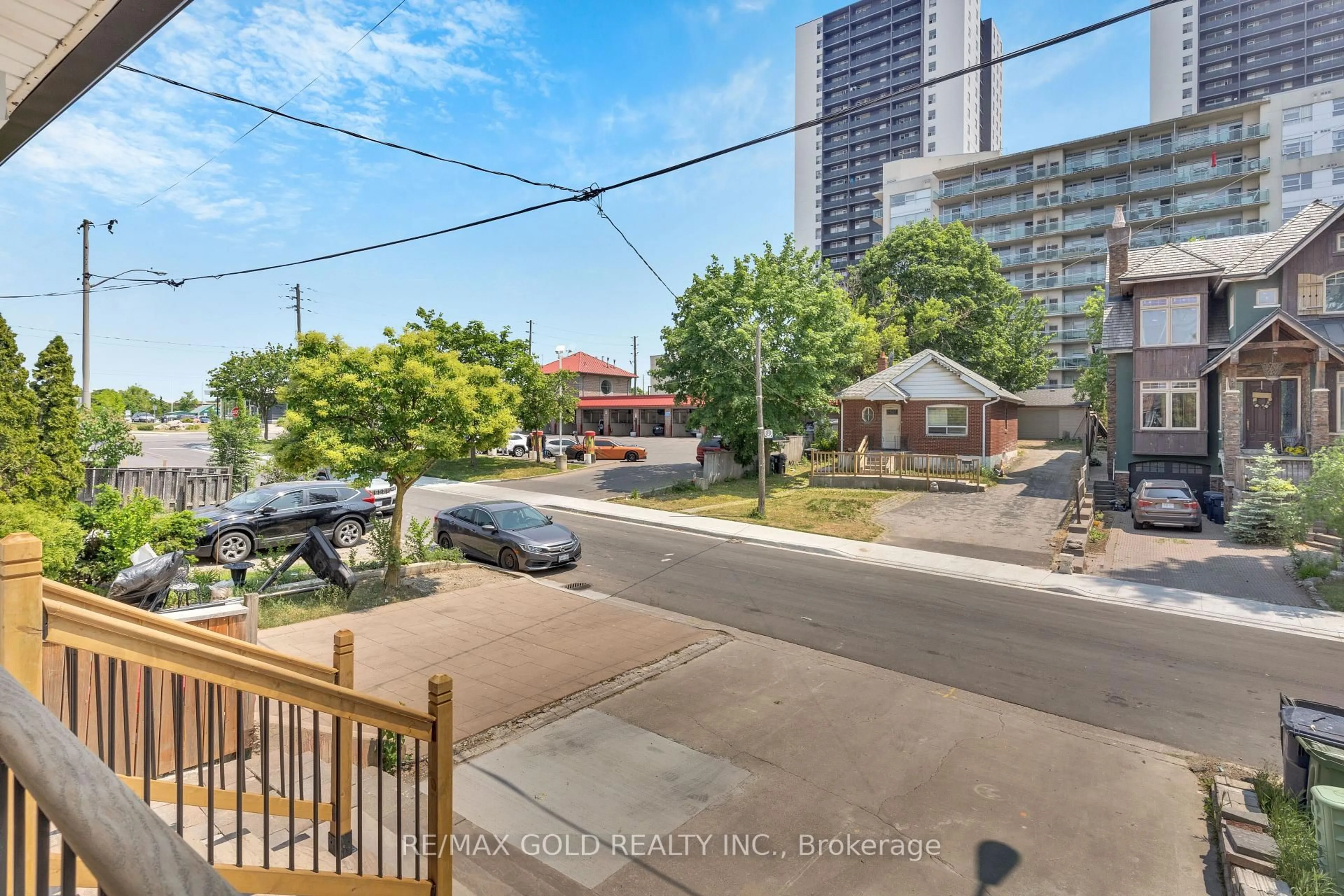 A pic from outside/outdoor area/front of a property/back of a property/a pic from drone, city buildings view from balcony for 8 Fairglen Cres, Toronto Ontario M9N 1S2