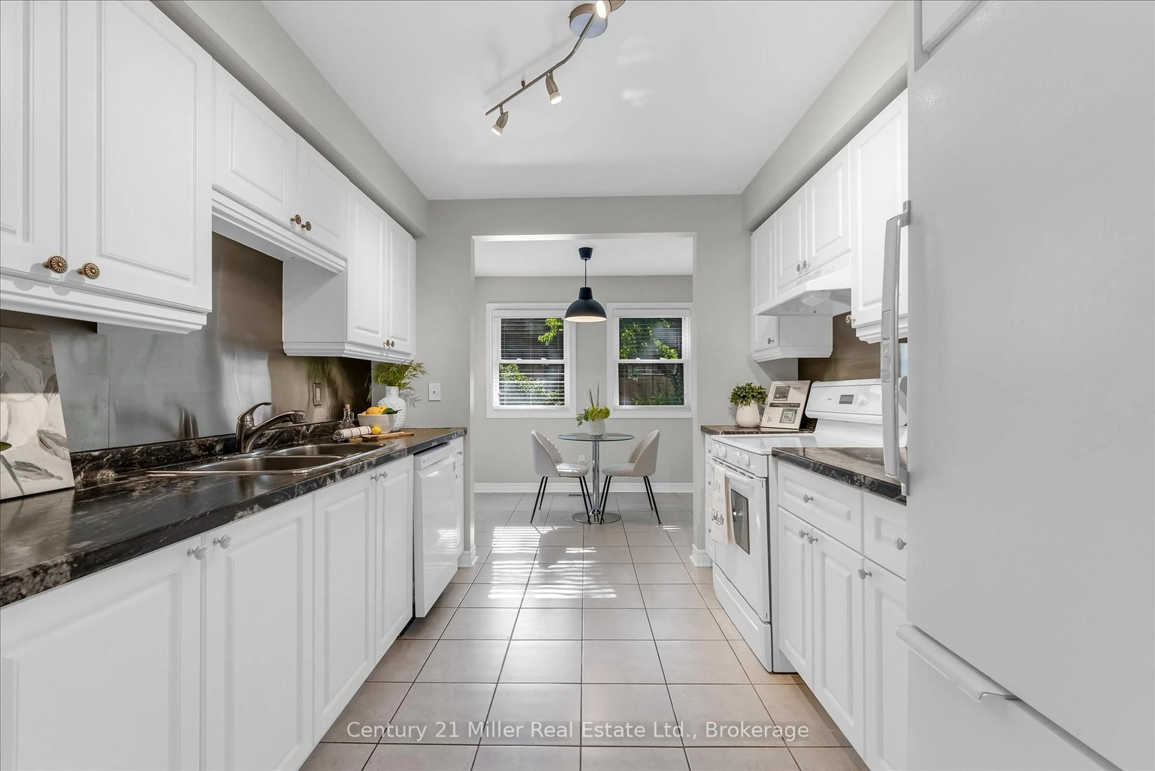 Contemporary kitchen, ceramic/tile floor for 1310 Hampton St #19, Oakville Ontario L6H 2S6