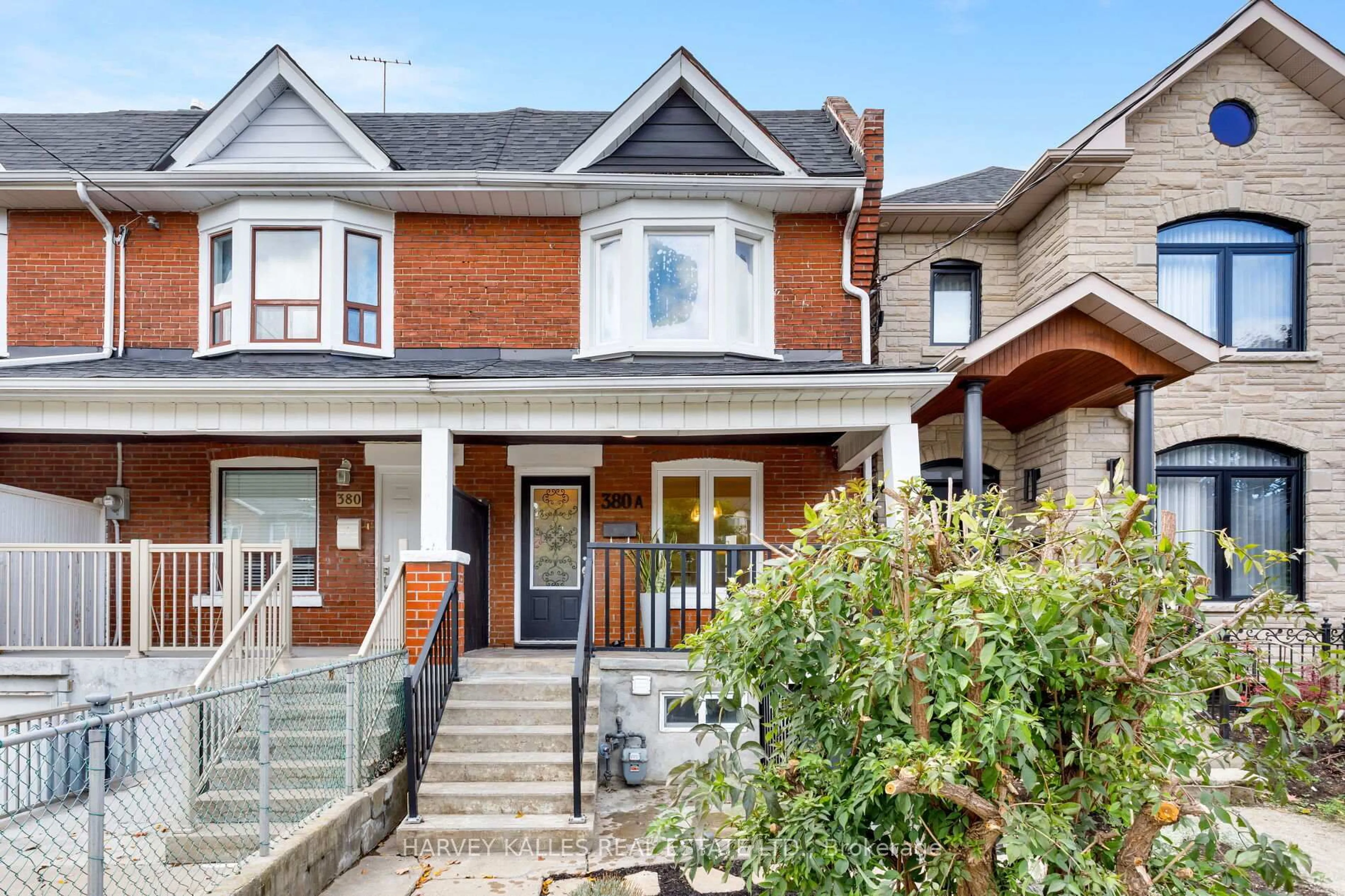 Home with brick exterior material, street for 380A Westmoreland Ave, Toronto Ontario M6H 3A7