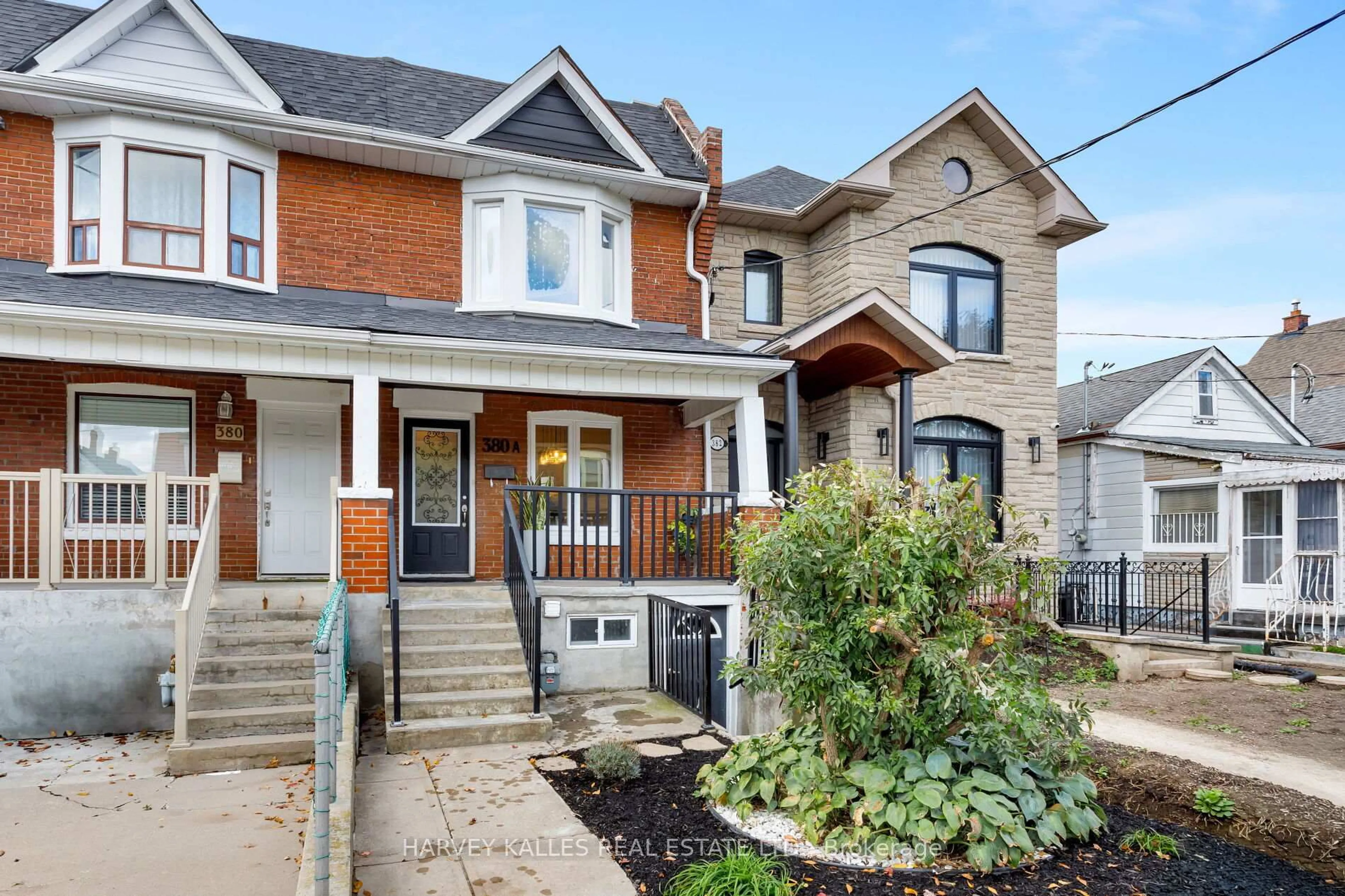 Home with brick exterior material, street for 380A Westmoreland Ave, Toronto Ontario M6H 3A7
