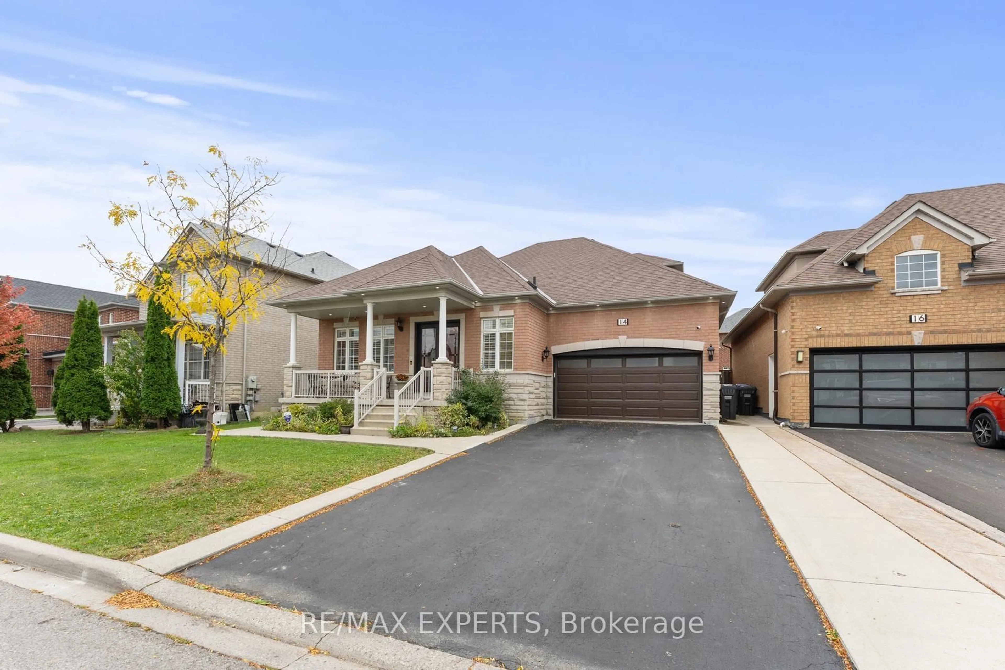 Home with brick exterior material, street for 14 Plateau Dr, Brampton Ontario L6R 3G5