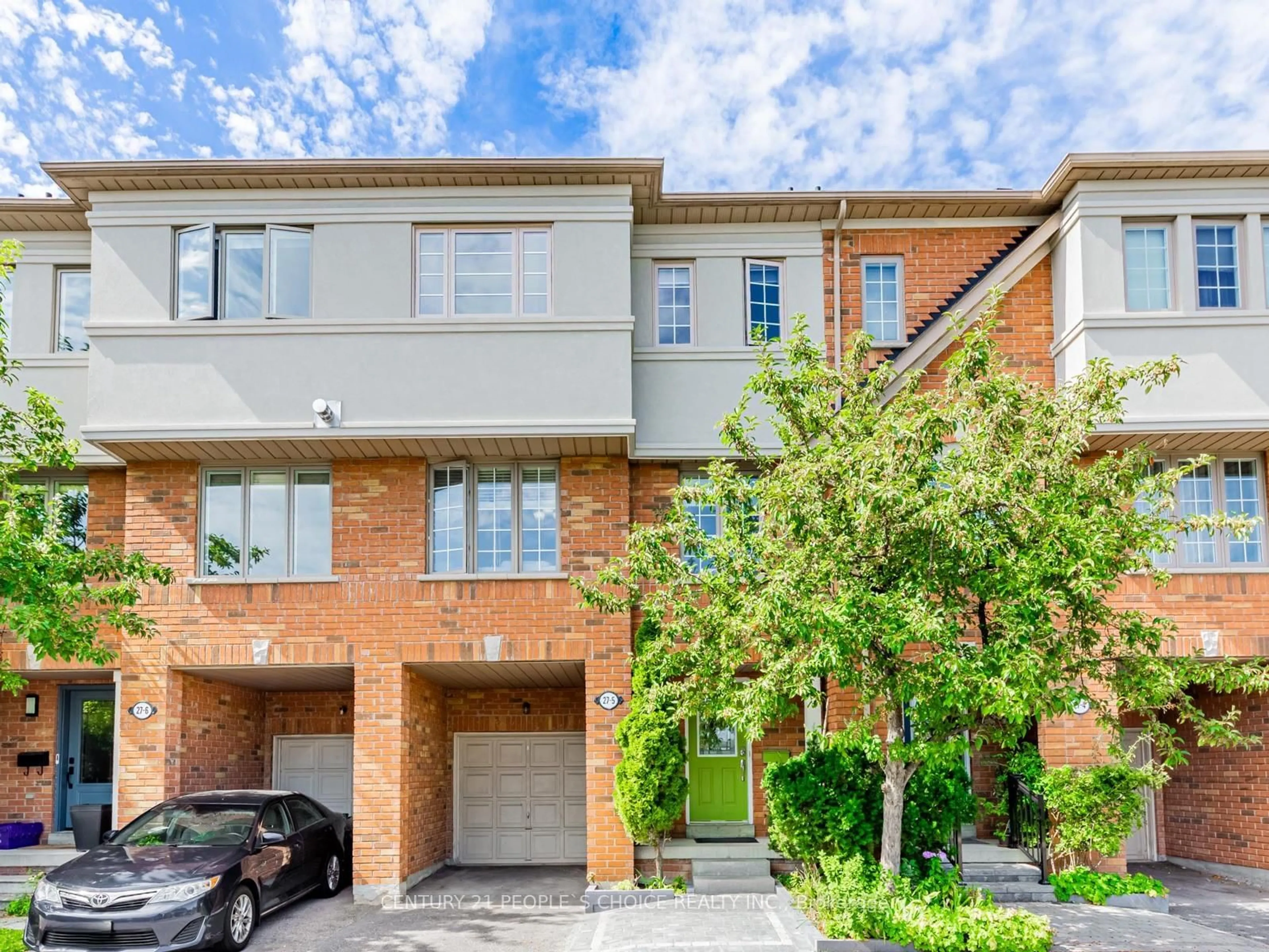 Home with brick exterior material, street for 27 West Dean Park Dr #5, Toronto Ontario M9B 2R5