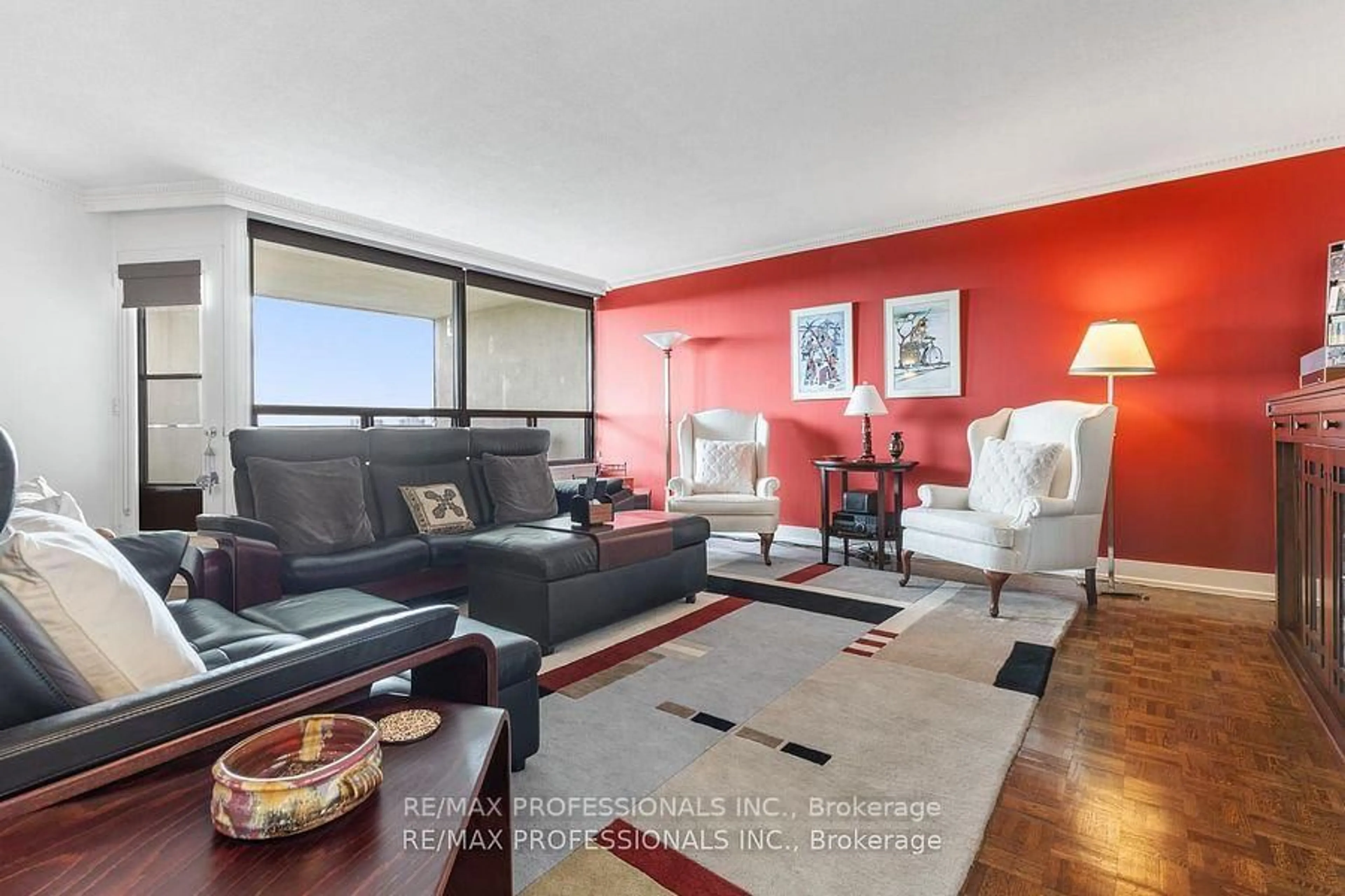 Living room with furniture, unknown for 296 Mill Rd #E5, Toronto Ontario M9C 4X8