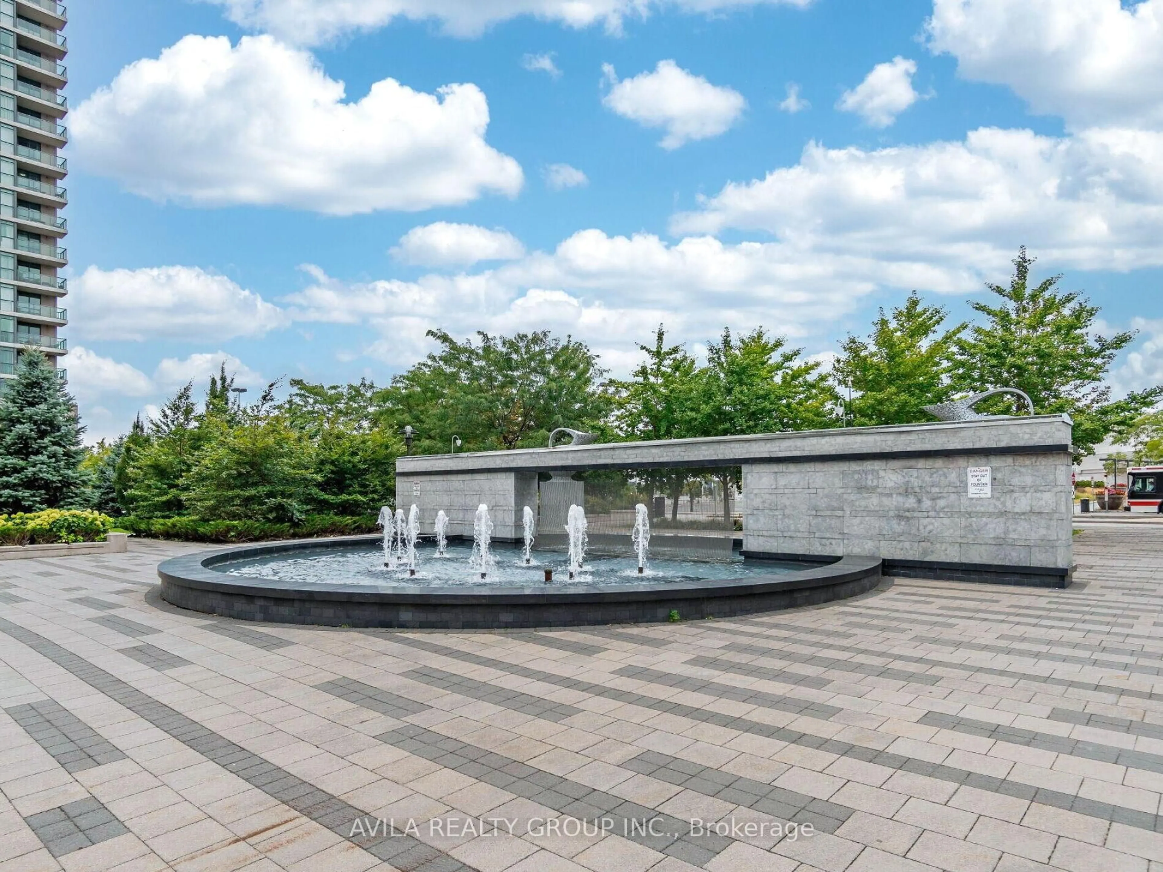 Patio, water/lake/river/ocean view for 215 Sherway Gardens Rd #1001, Toronto Ontario M9C 0A4
