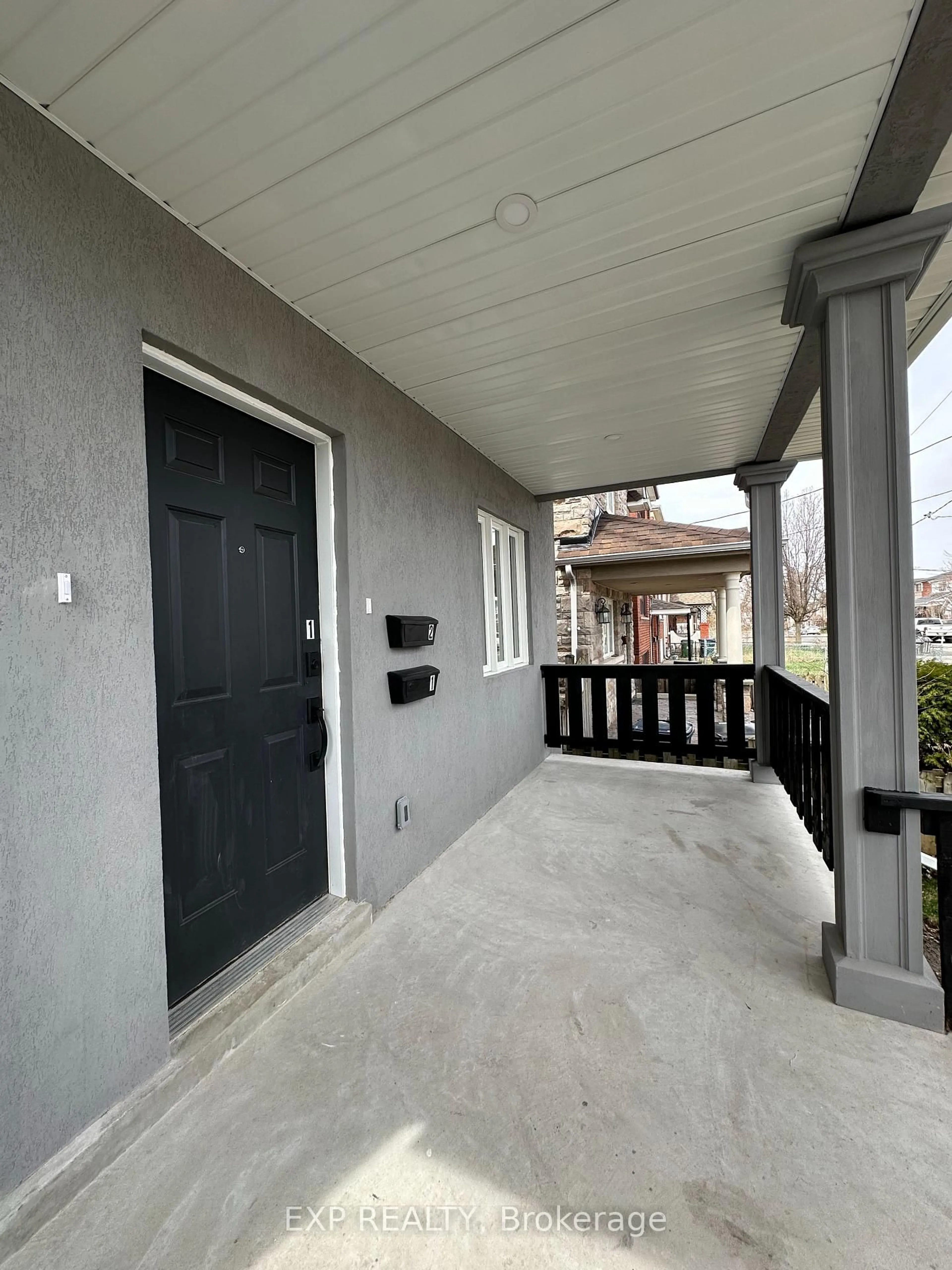 Balcony in the apartment, street for 6 Lapp St, Toronto Ontario M6N 3W6