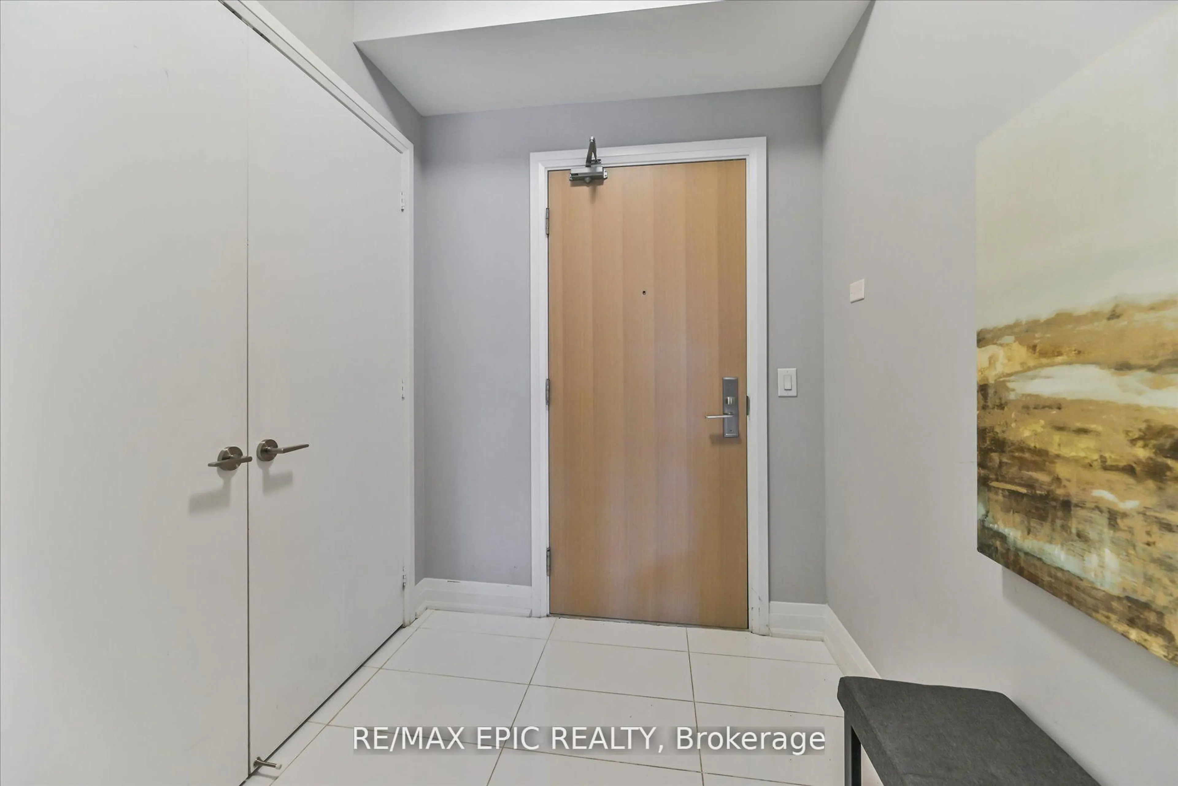 Indoor entryway for 16 McAdam Ave #204, Toronto Ontario M6A 0B9