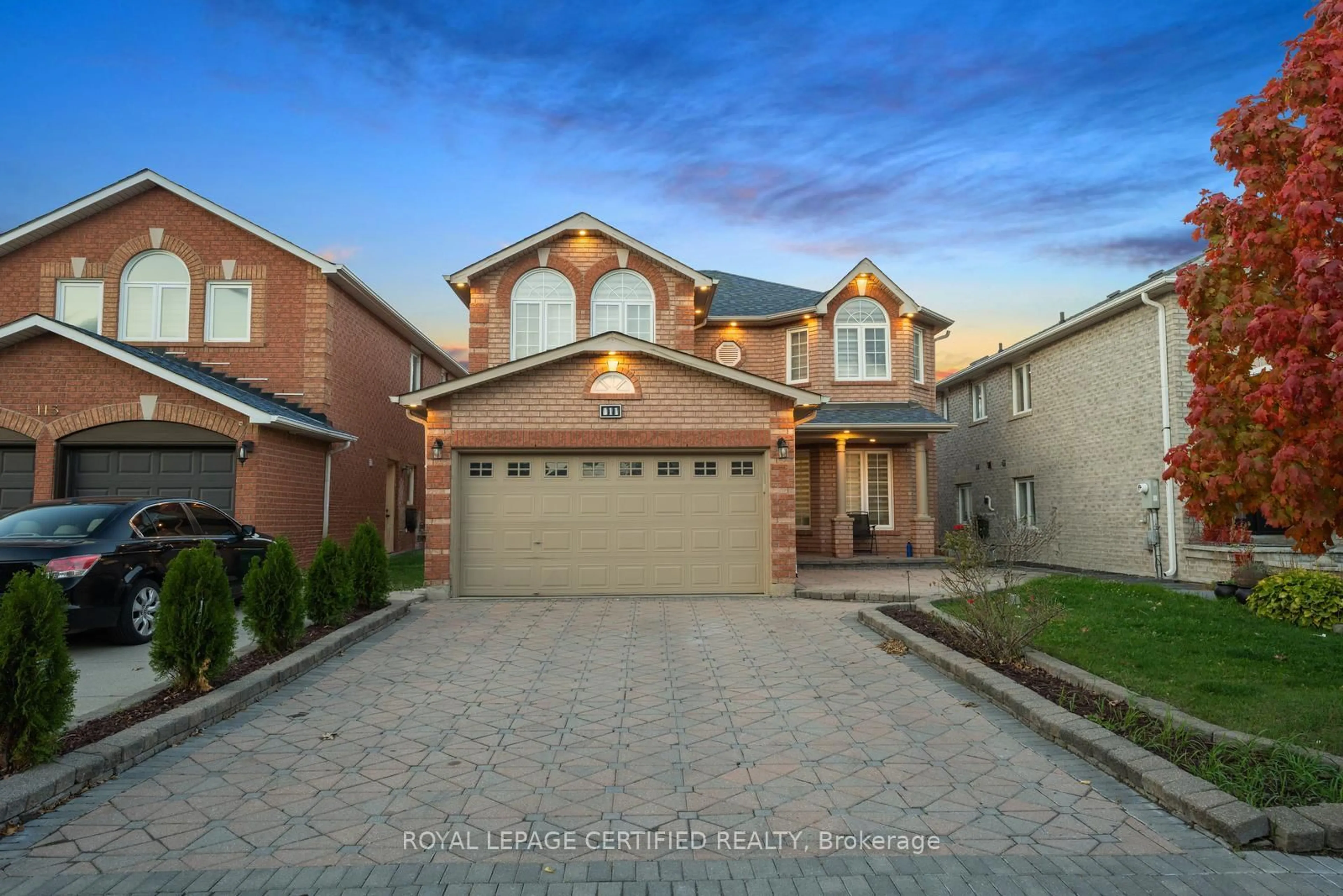 Home with brick exterior material, street for 111 Letty Ave, Brampton Ontario L6Y 5E1