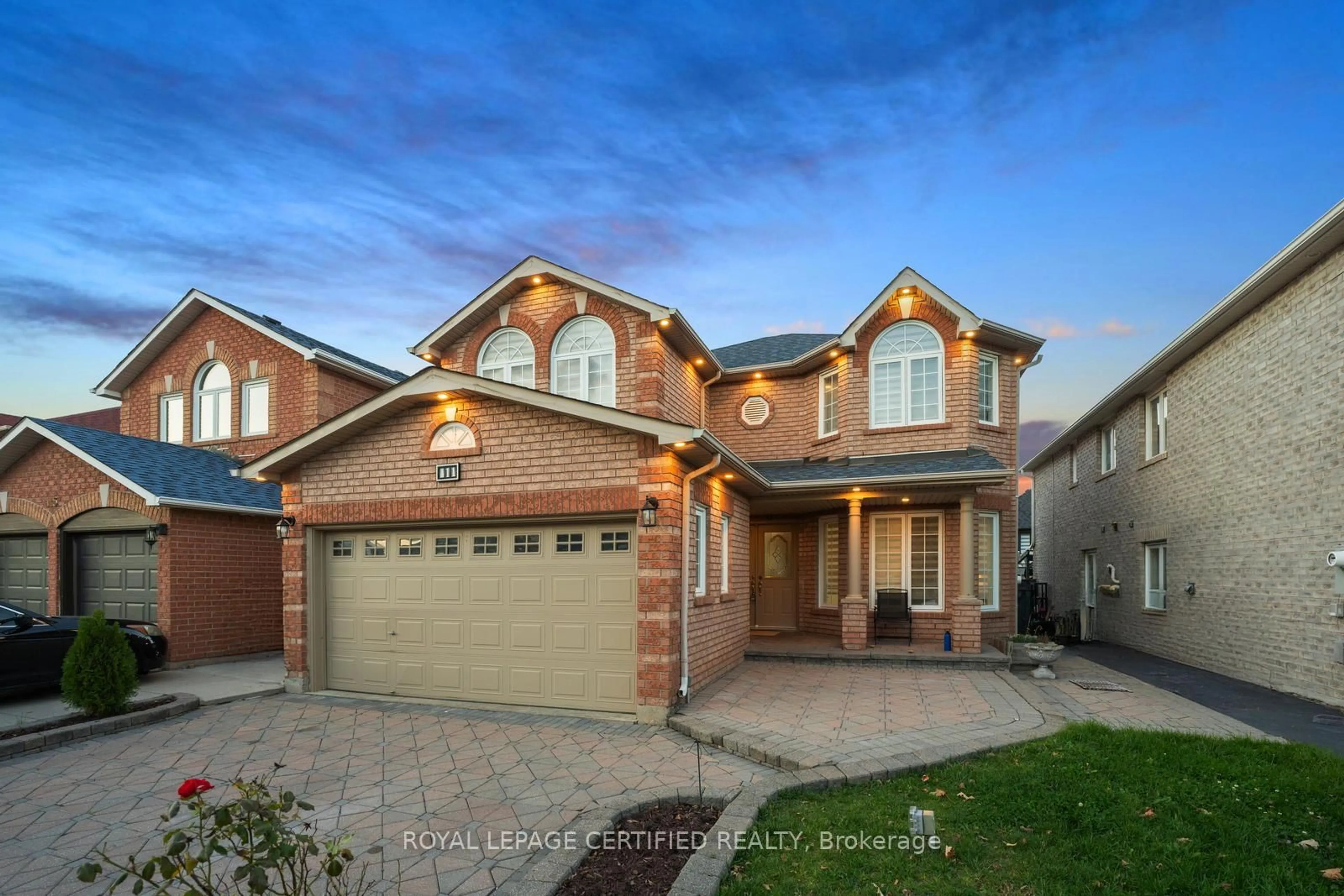 Home with brick exterior material, street for 111 Letty Ave, Brampton Ontario L6Y 5E1