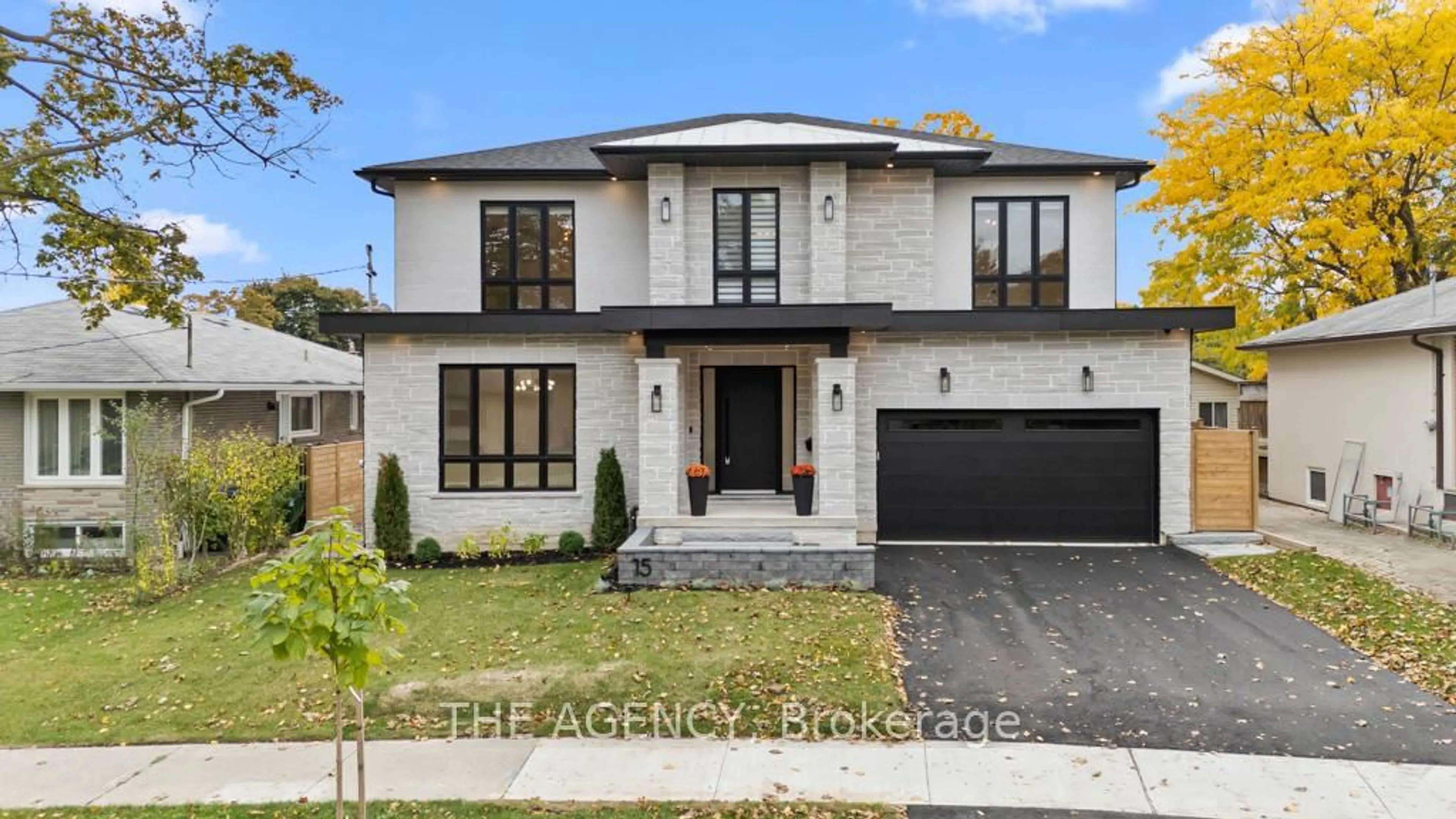 Home with brick exterior material, street for 15 Drury Lane, Toronto Ontario M9P 1P8