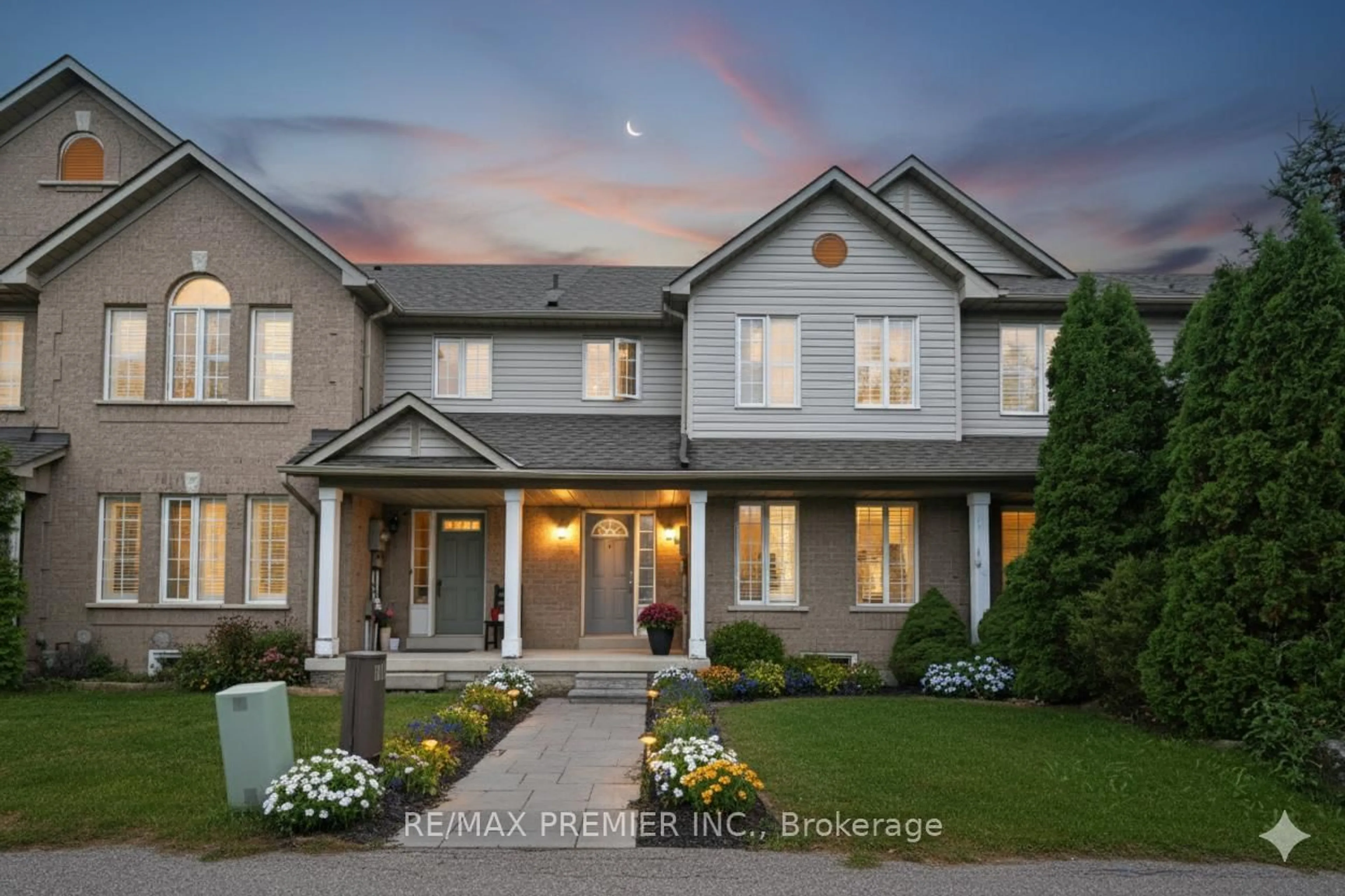 Home with brick exterior material, street for 64 Manley Lane, Milton Ontario L9T 5N8