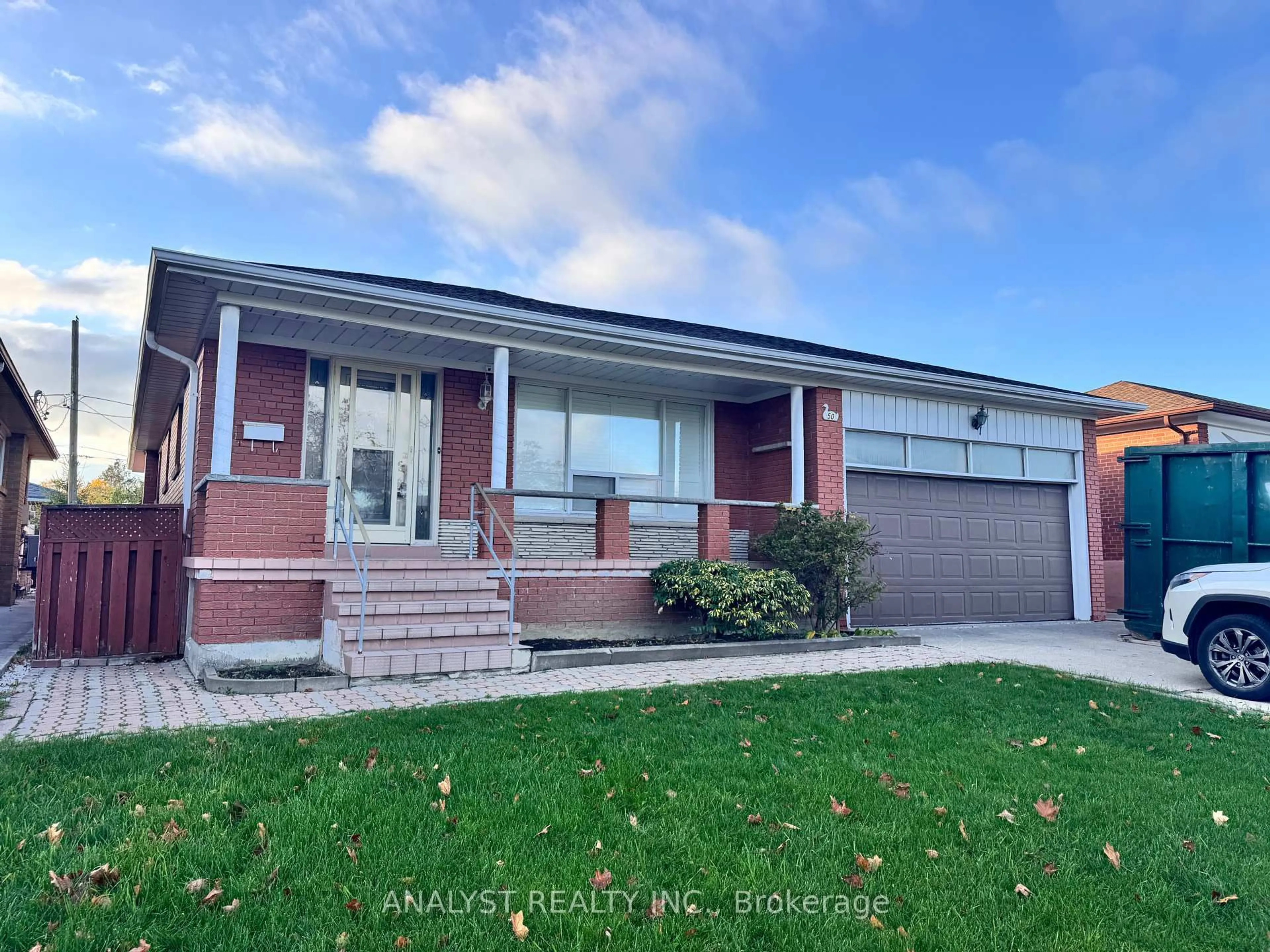 Home with brick exterior material, street for 50 Maryhill Dr, Toronto Ontario M9V 3C3