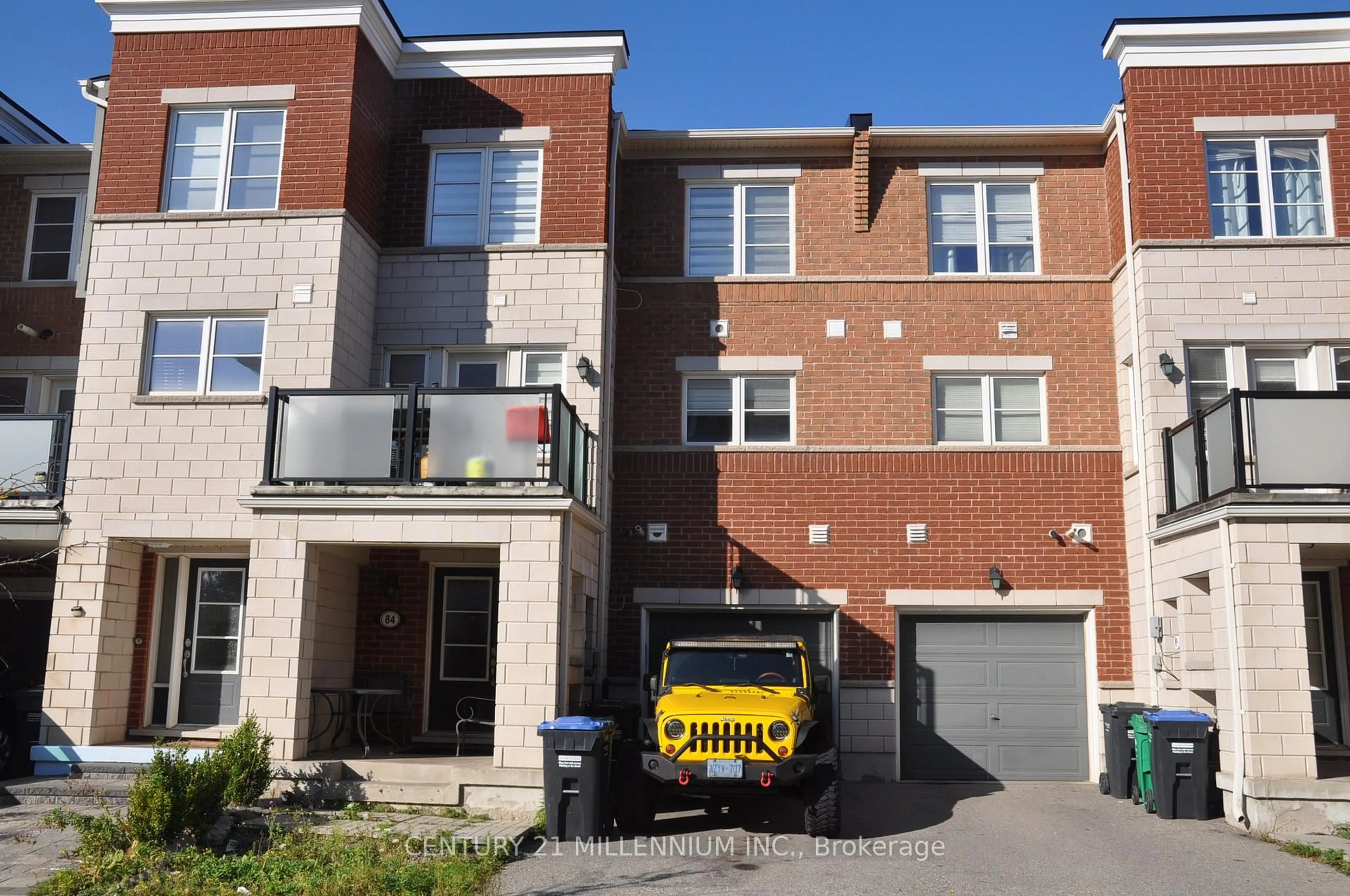 Home with brick exterior material, street for 84 Baycliffe Cres #26, Brampton Ontario L7A 3Y9