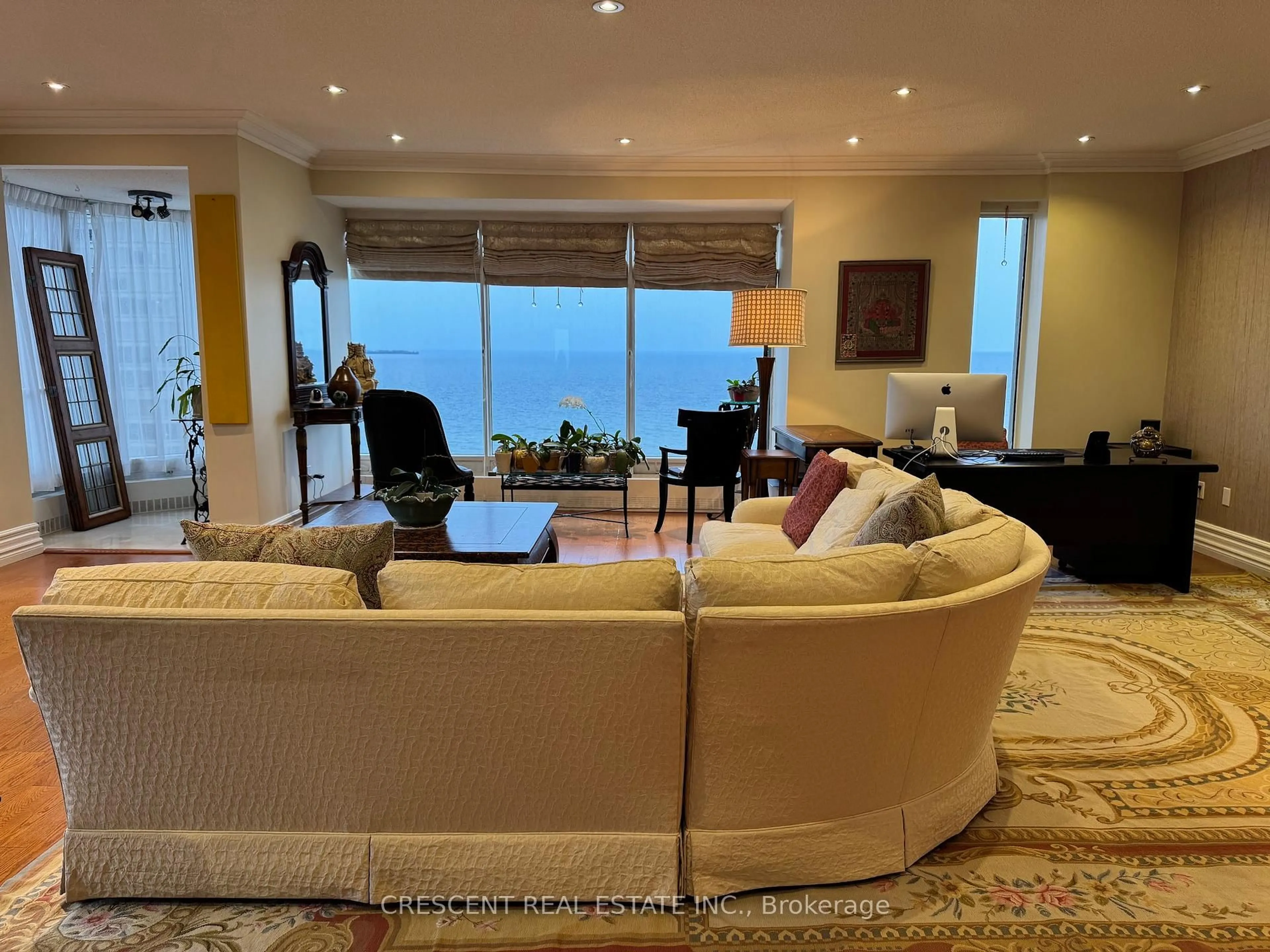 Living room with furniture, unknown for 2045 Lake Shore Blvd #2607, Toronto Ontario M8V 2Z6