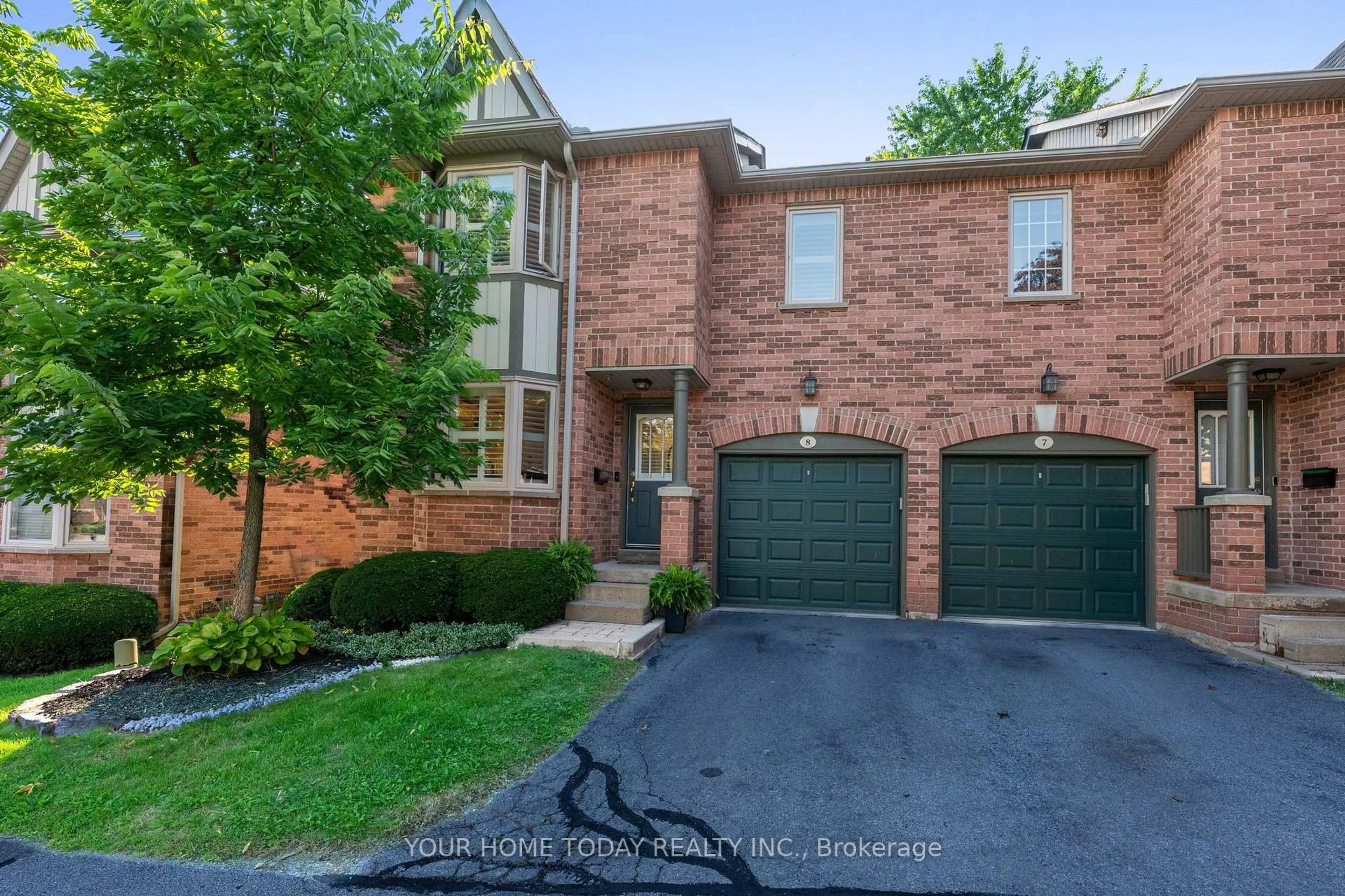 Home with brick exterior material, street for 76 River Dr #8, Halton Hills Ontario L7G 2J2