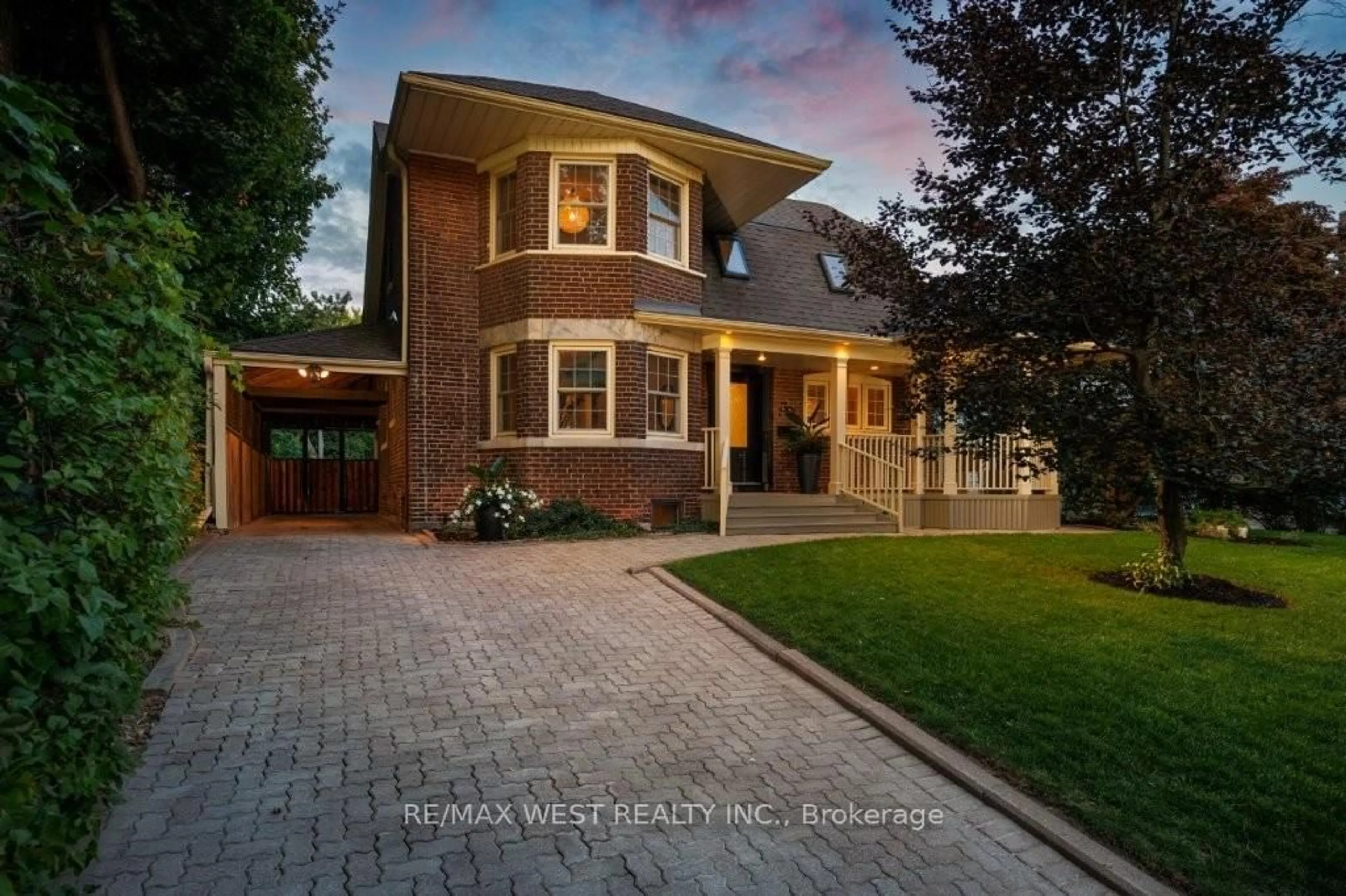 Home with brick exterior material, street for 207 Ellis Ave, Toronto Ontario M6S 2X4