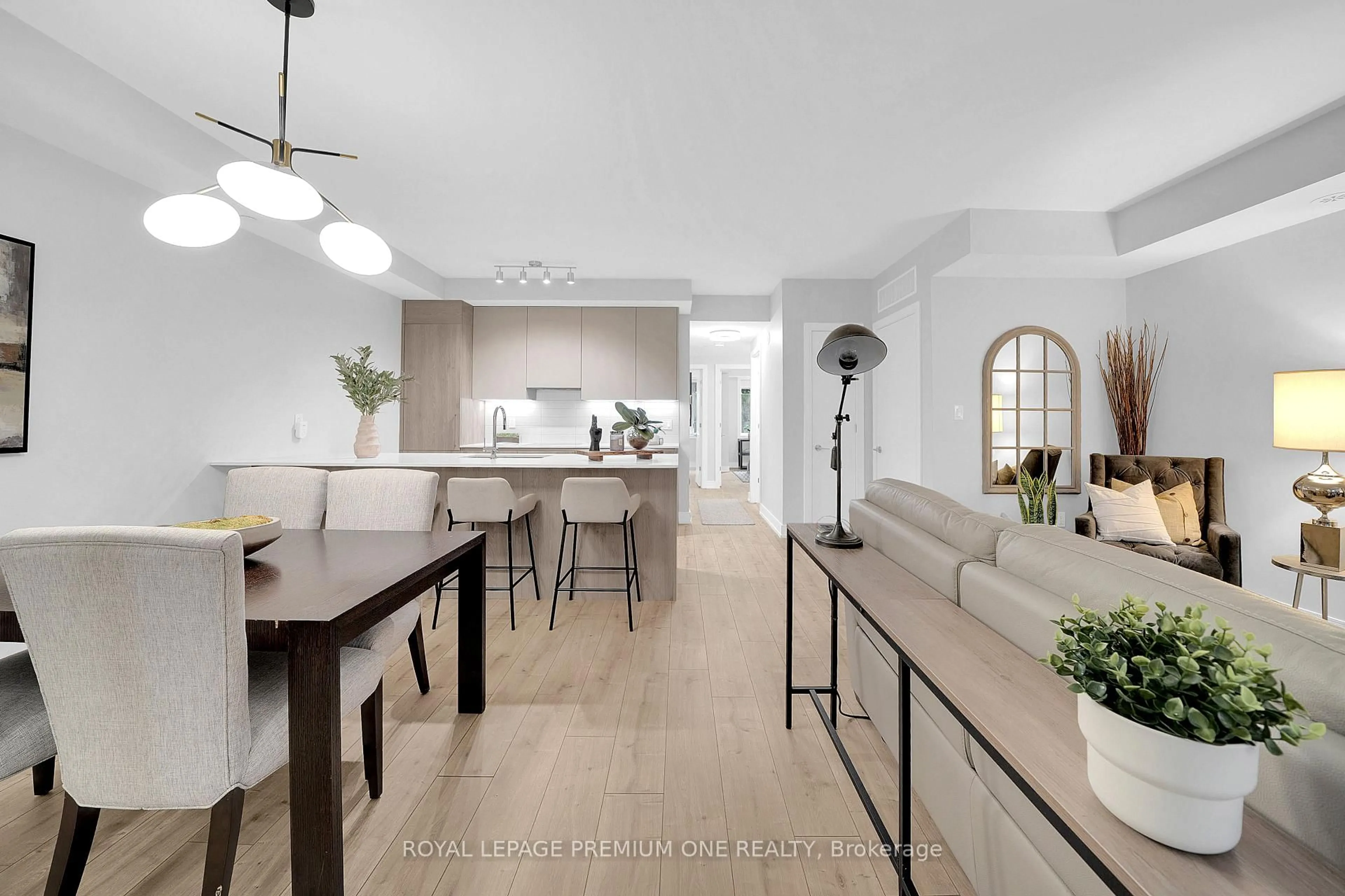 Open concept kitchen, unknown for 66 Long Branch Ave #13, Toronto Ontario M8W 3J4