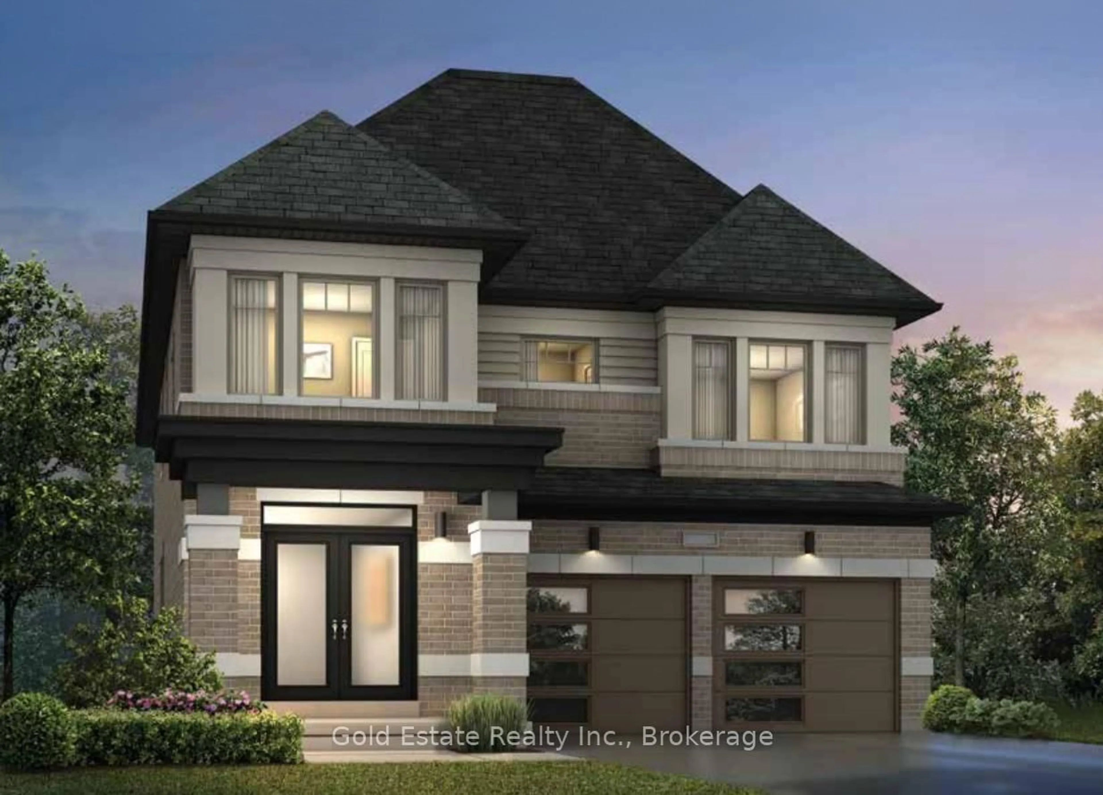 Home with brick exterior material, street for 16 MOORHART Cres, Caledon Ontario L7C 4J5
