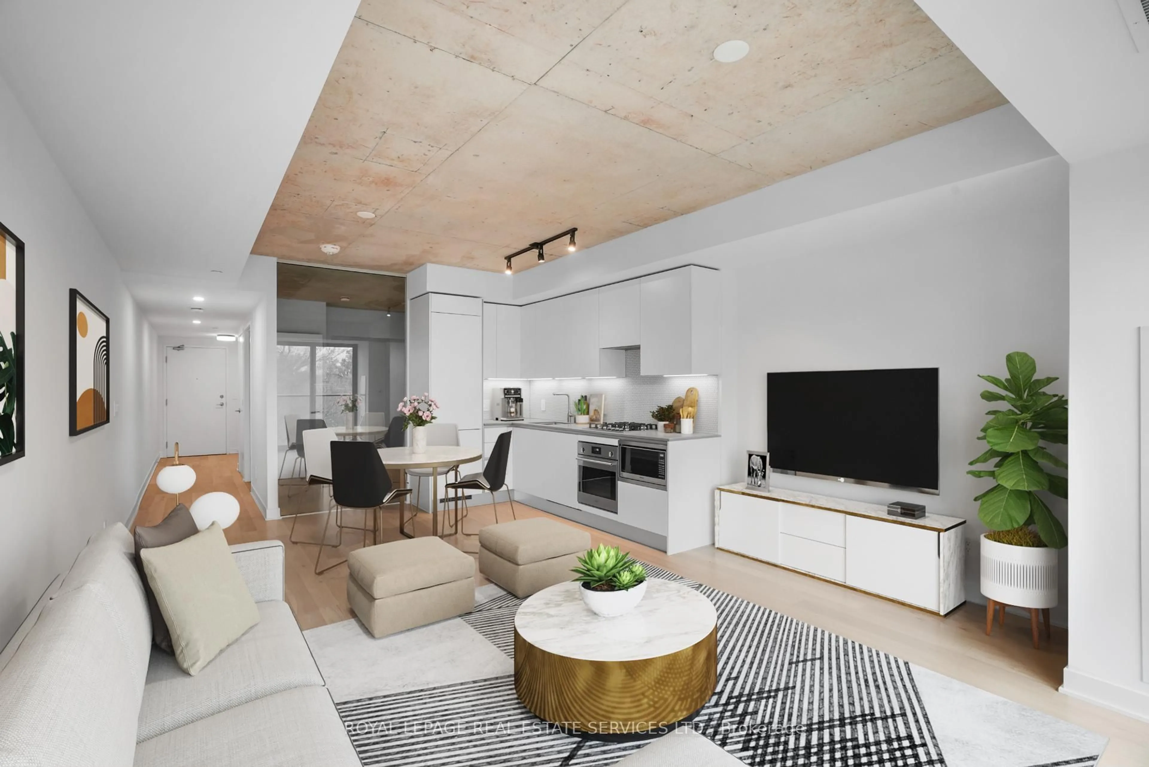 Living room with furniture, unknown for 2720 Dundas St #302, Toronto Ontario M6P 1Y2